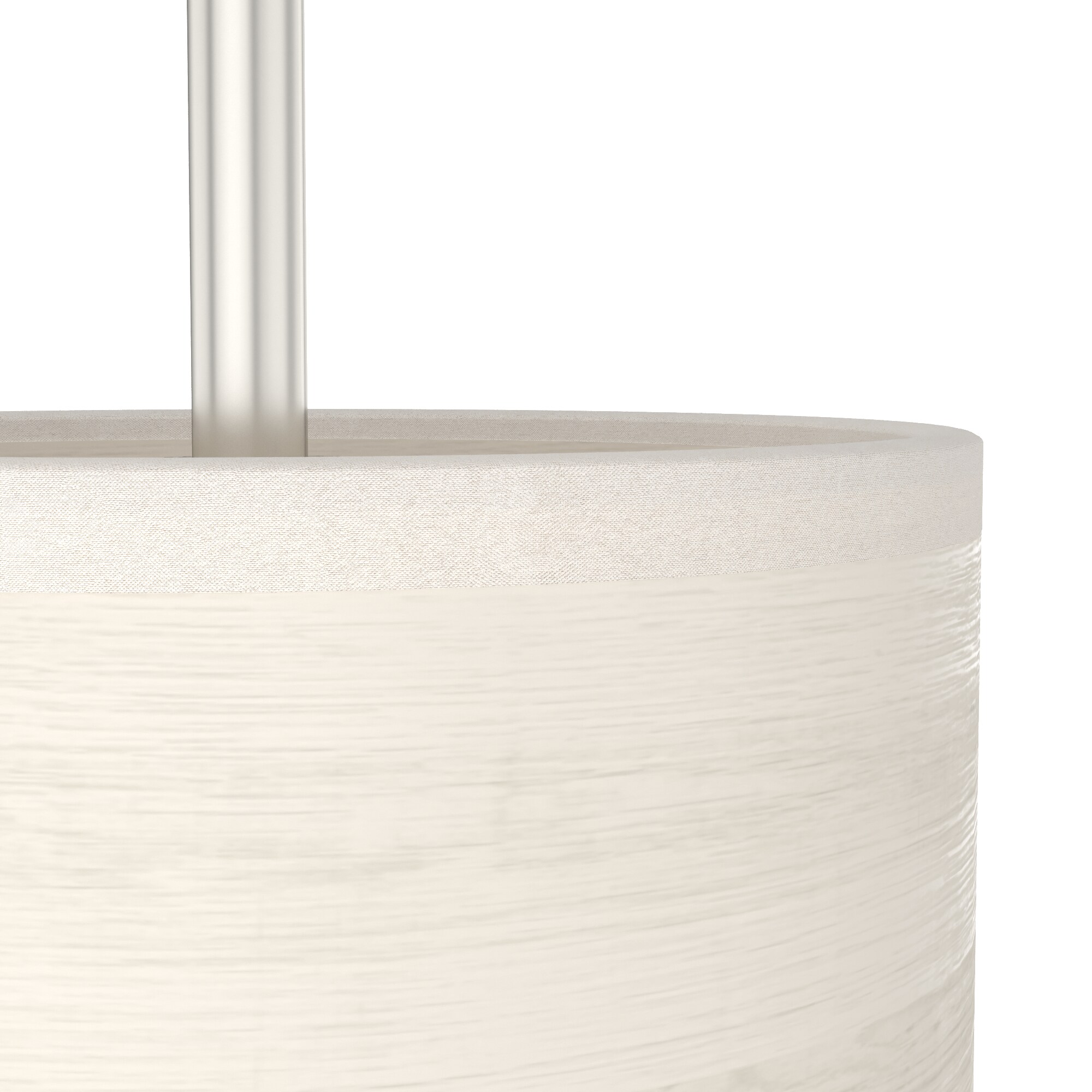 Solhaven 6" Bleached Alder Mini Drum LED Pendant Light