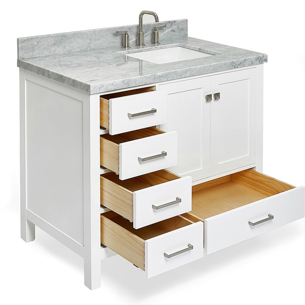 ARIEL A043SRCWRVOWHT Bath-Vanity-Combo - View #4