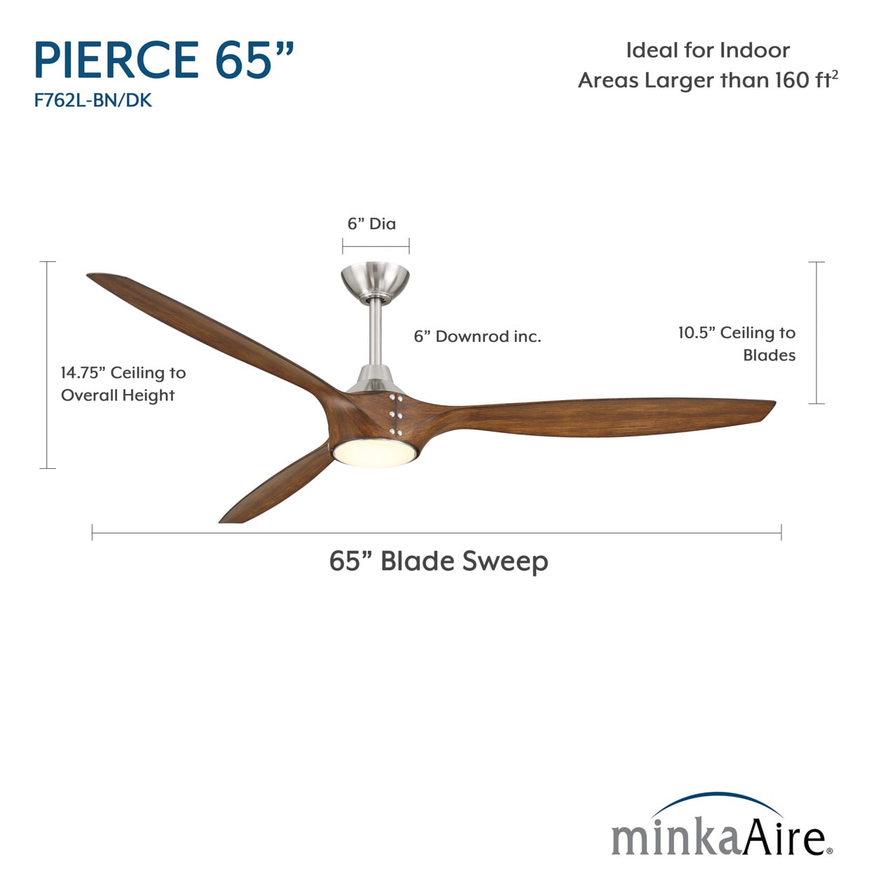 Minka Aire F762L-BN/DK Ceiling-Fans - View #5