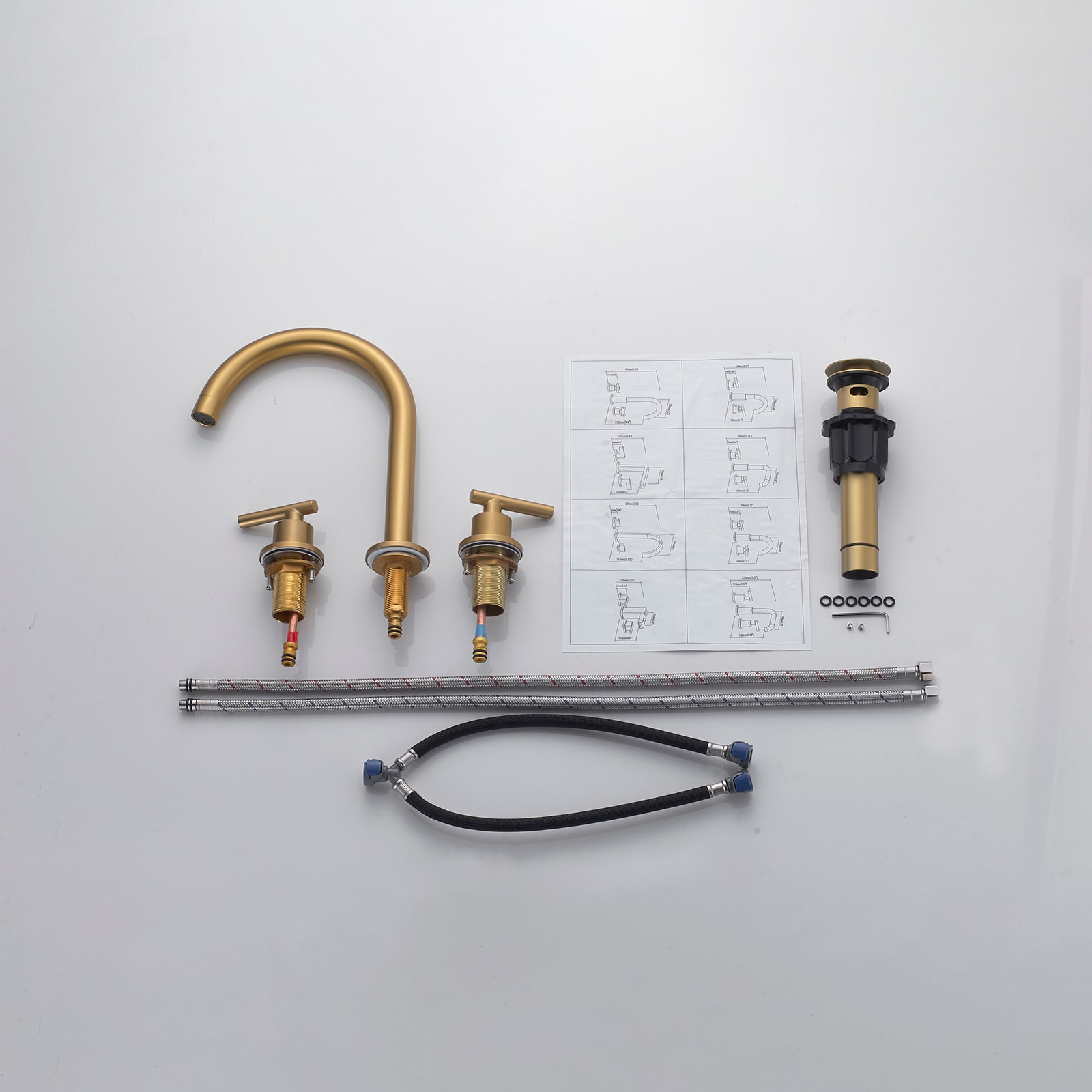 BYH WH-1008-BG Lavatory-Faucets - View #5