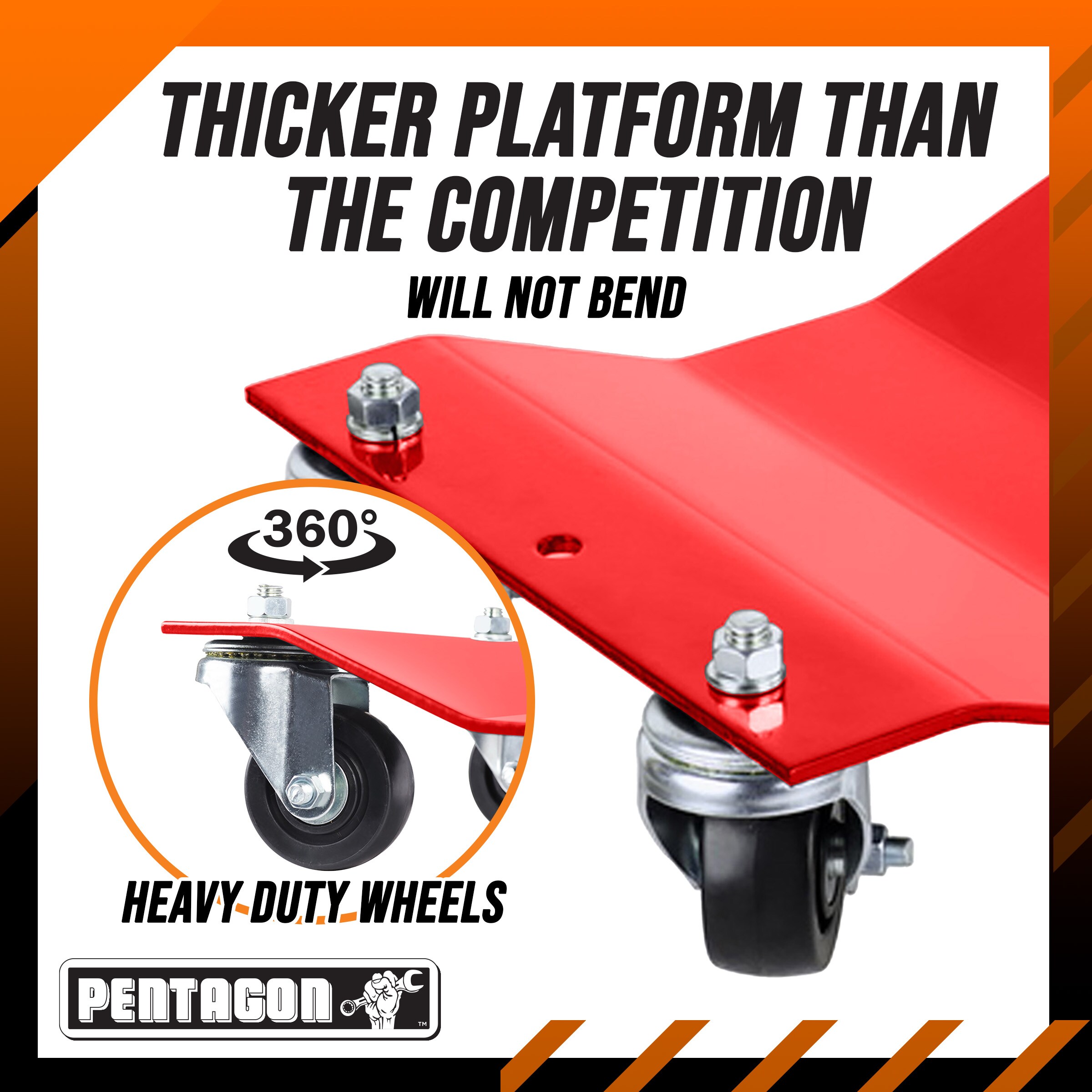 Stalwart 83-DT5497 Hand-Truck-Dollies - View #3