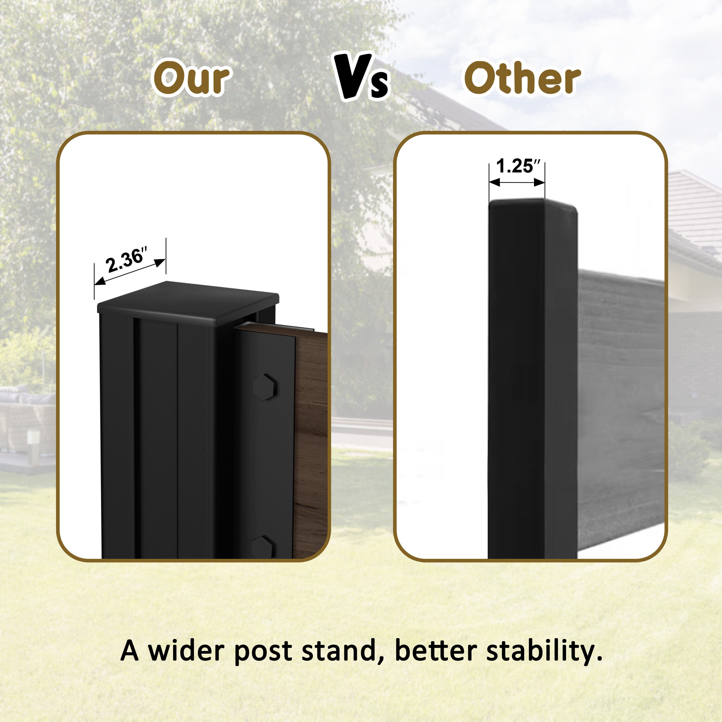 VEIKOUS PG0218-02NW-4 Outdoor-Privacy-Screen - View #11