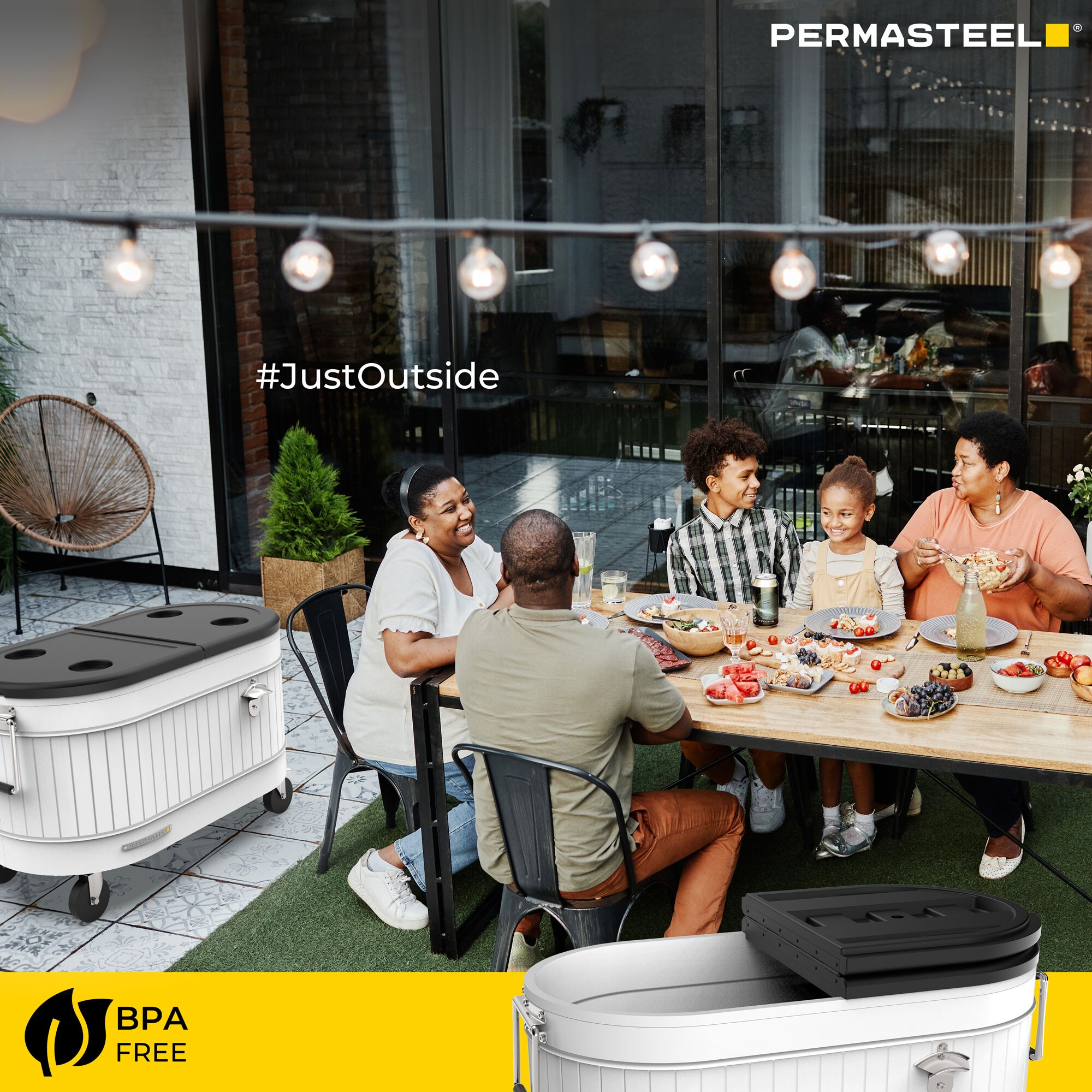 Permasteel PS-214-WT Beverage-Coolers - View #8