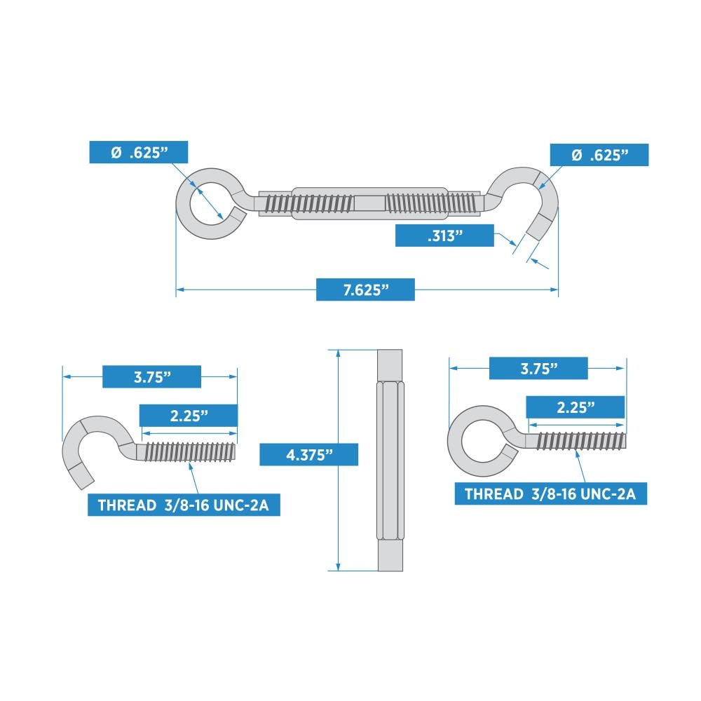 National Hardware N101-444 turnbuckles - View #7