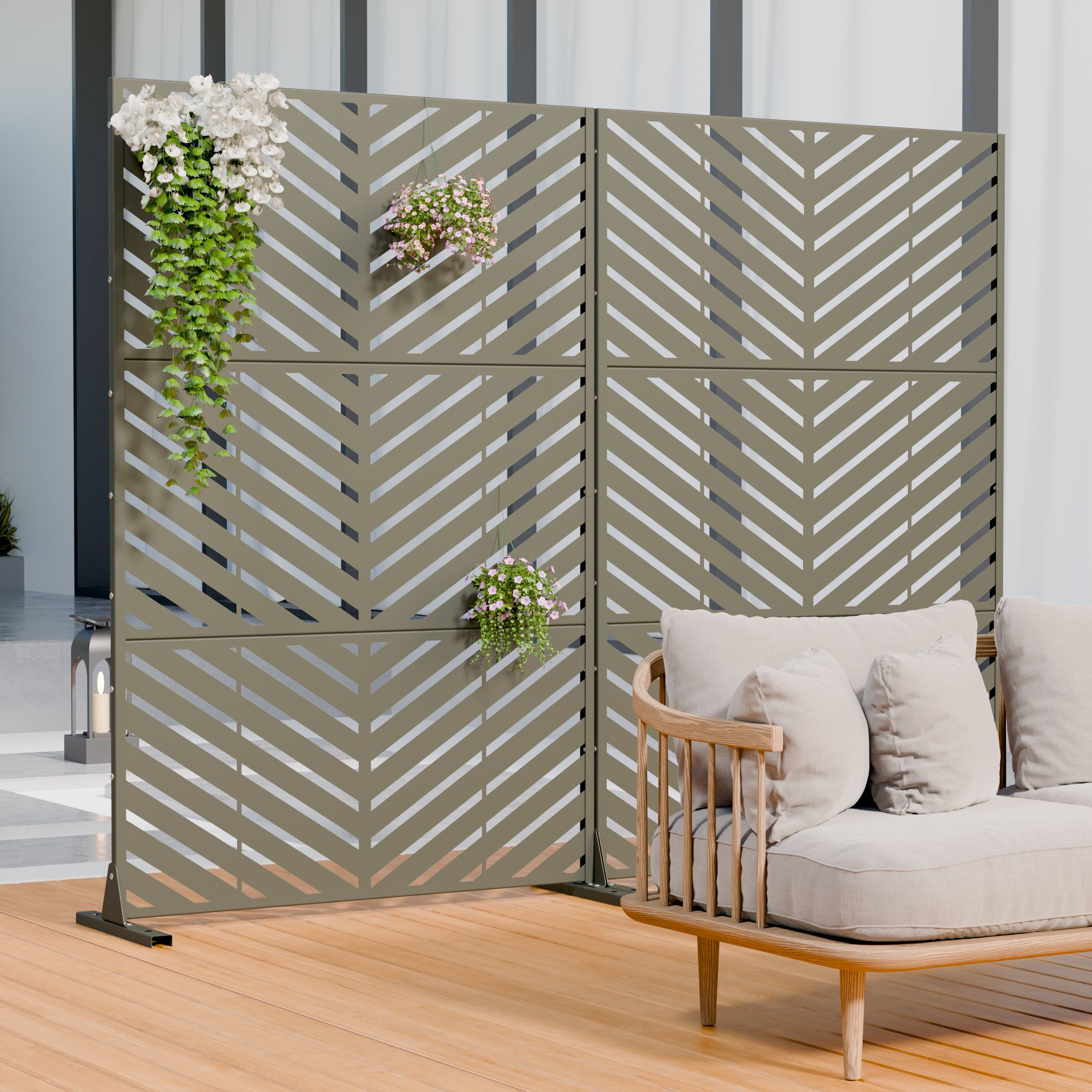 Dovelina LS0103-612906 Outdoor-Privacy-Screen - View #3