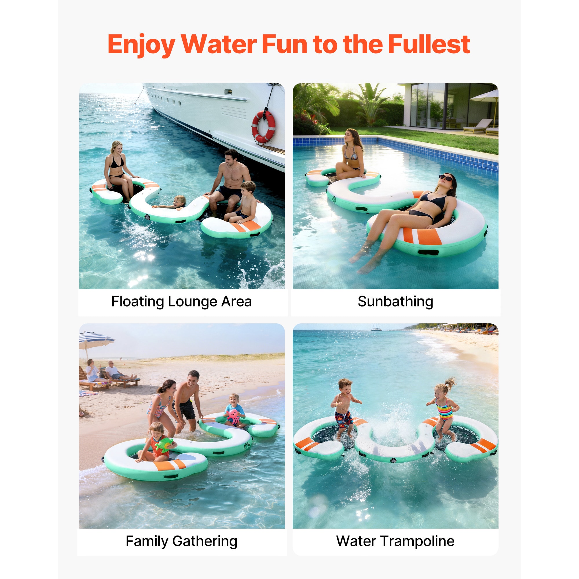 VEVOR SCCQFTYX156F17495V0 Pool-Toys-Floats - View #6