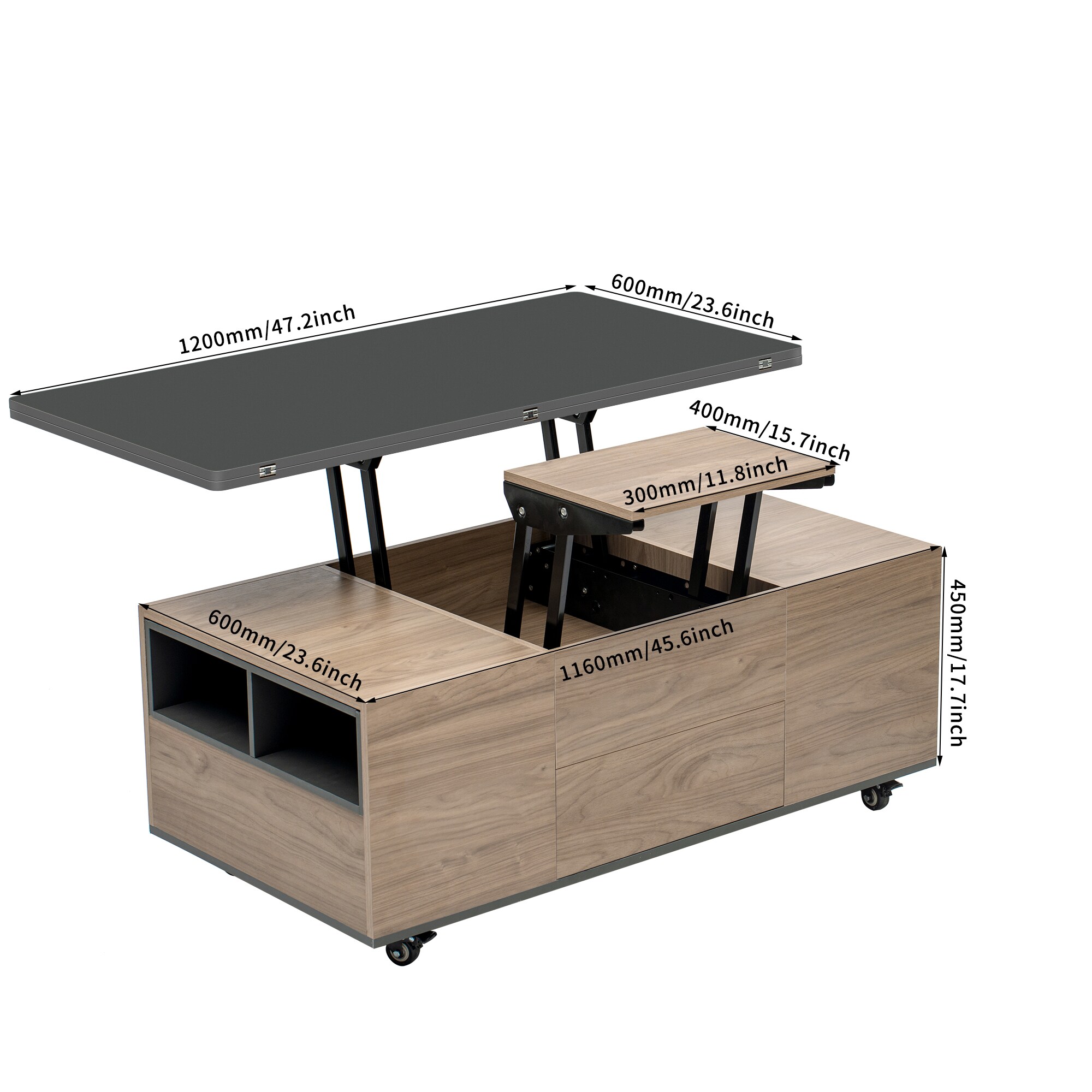 ModernLuxe L3P-CH307463AAG Coffee-Tables - View #14
