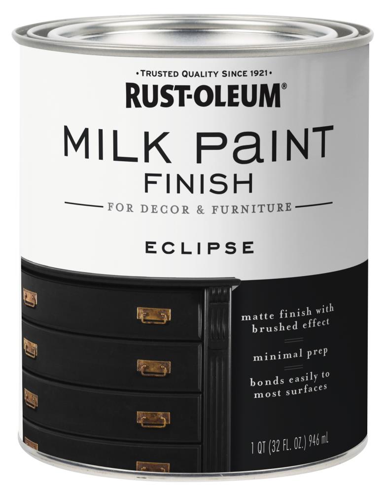  Real Milk Paint (Quart (32 oz), Black Wood Paint for Furniture,  Matte Paint for Cabinets, Walls, Brick, and Stone, Water Based Organic, No  VOC, Arabian Night, 1 Quart : Arts, Crafts
