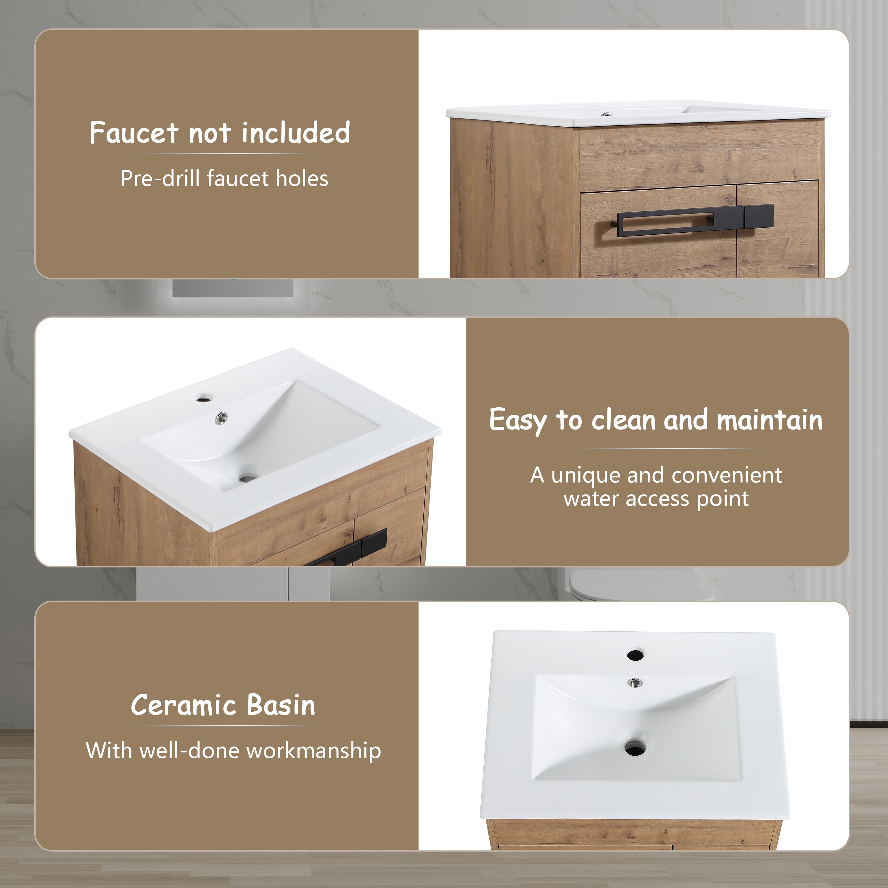 Forclover QNM-0324-IMO Bath-Vanity-Combo - View #5