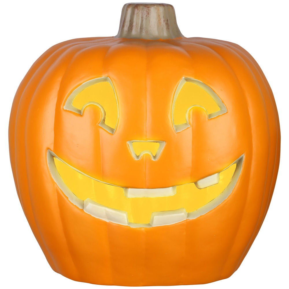 Haunted Living 20.47-in Talking Lighted Jack-o-lantern Free Standing ...
