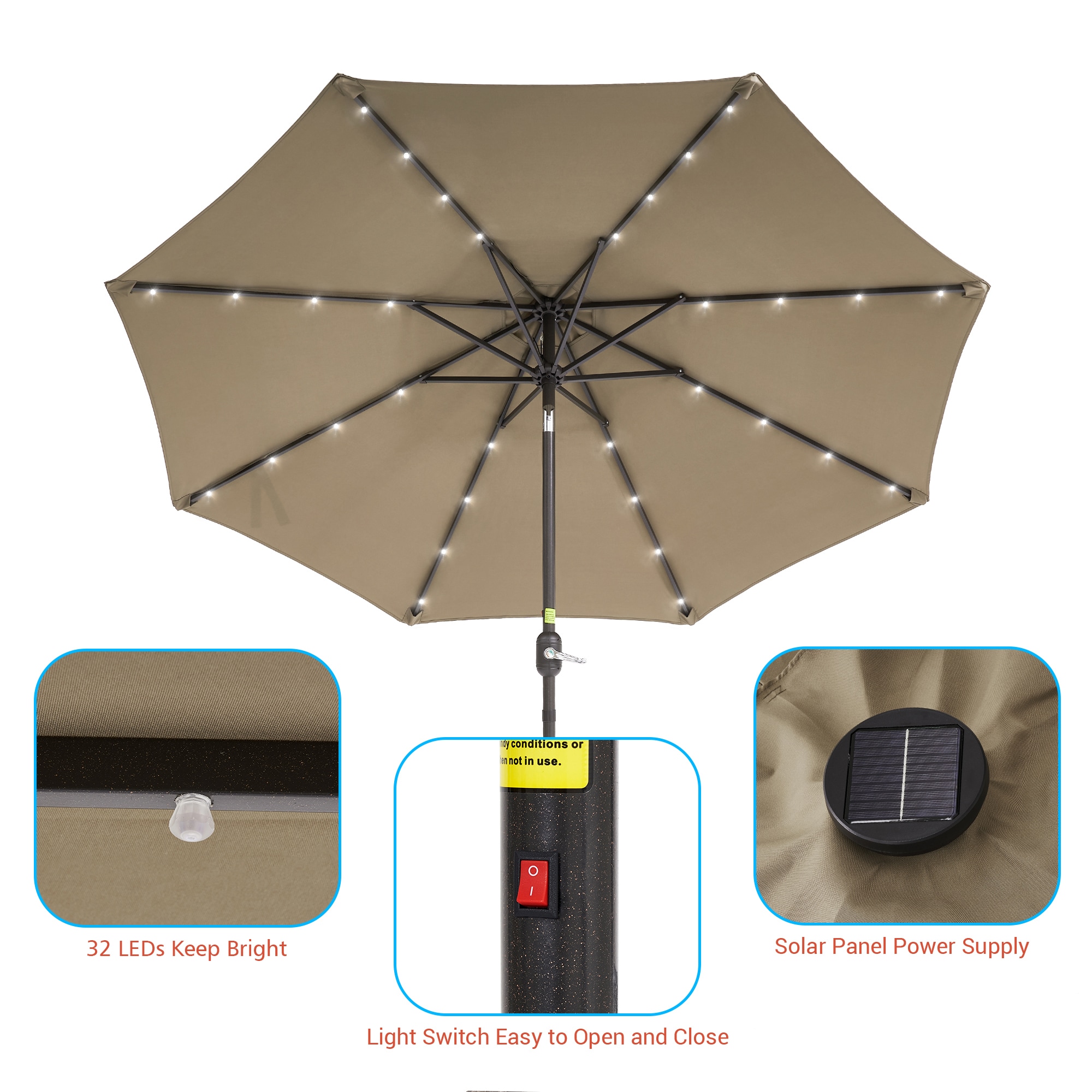 ACEGOSES LW-09K-LED Umbrellas-2 - View #3