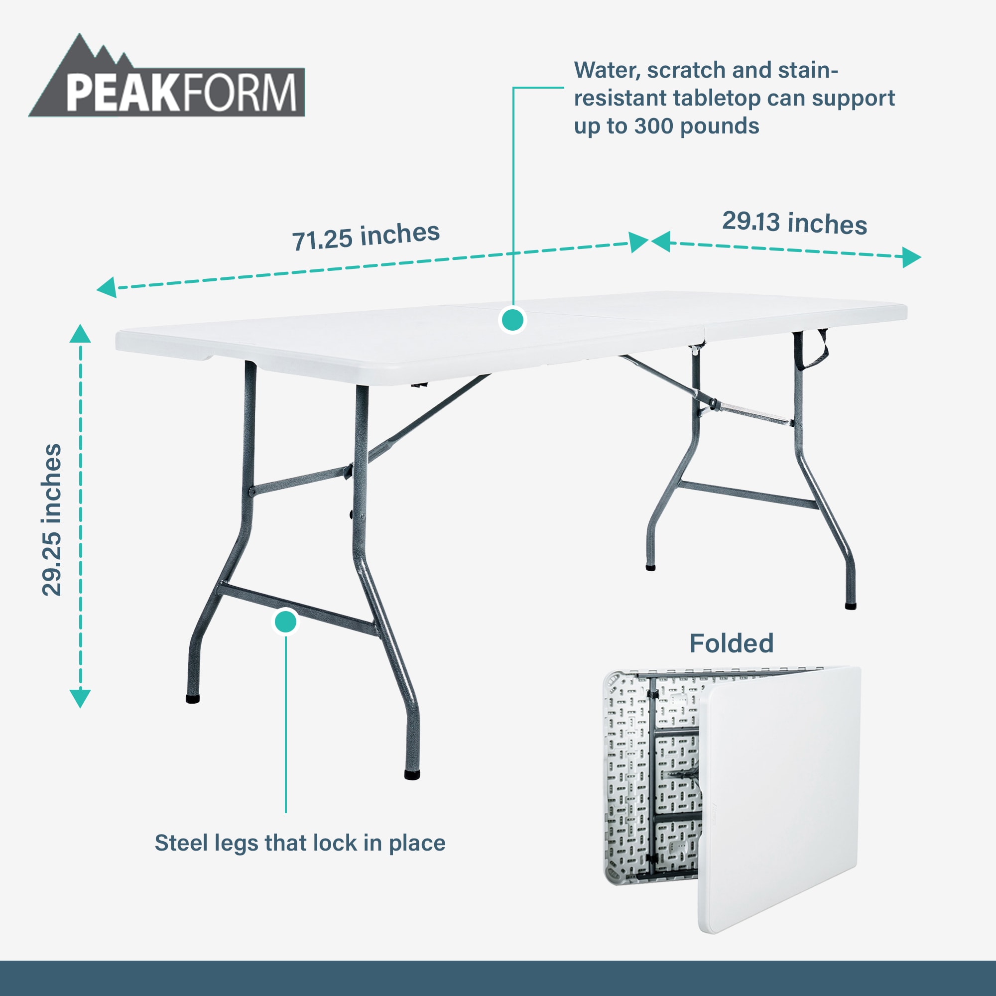 Peakform 399815 Folding-Tables - View #2