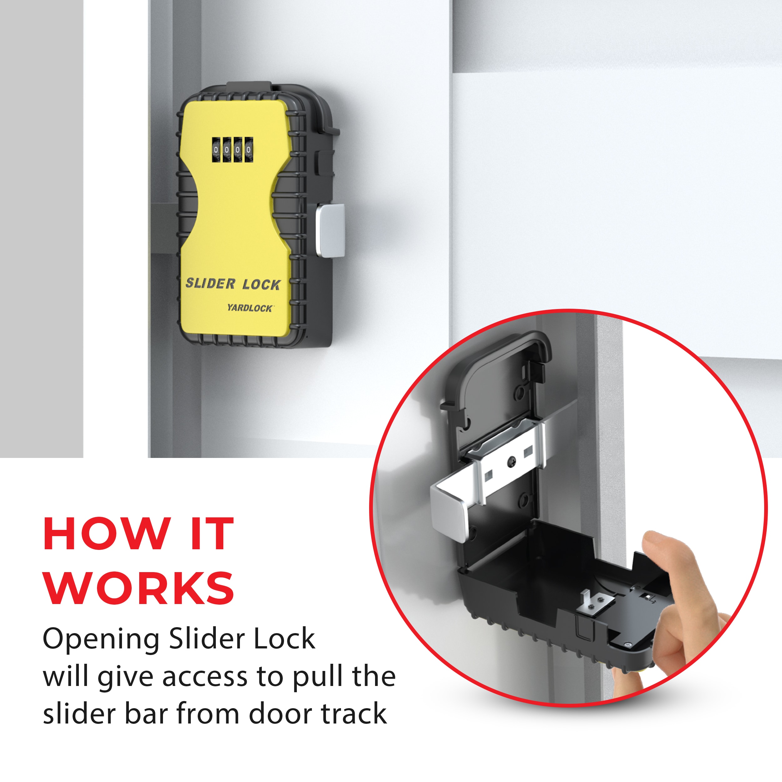 YARDLOCK MBX-2022DL-3ESF Garage-Door-Hardware - View #4