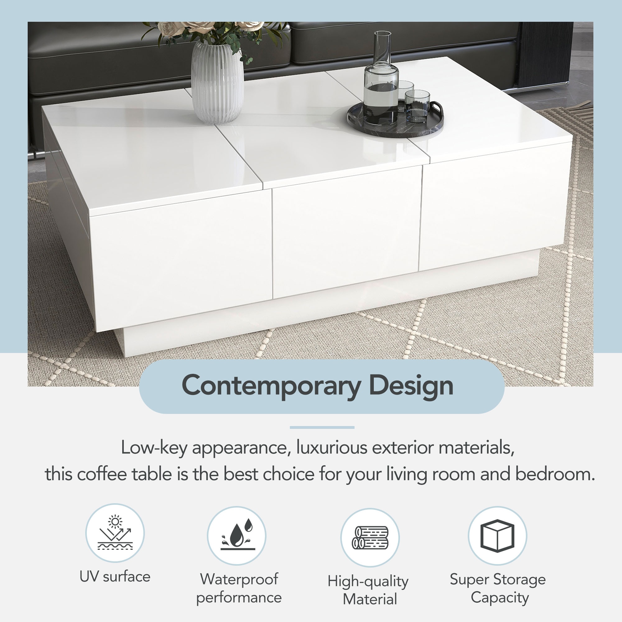 ModernLuxe WF303591AAK Coffee-Tables - View #3