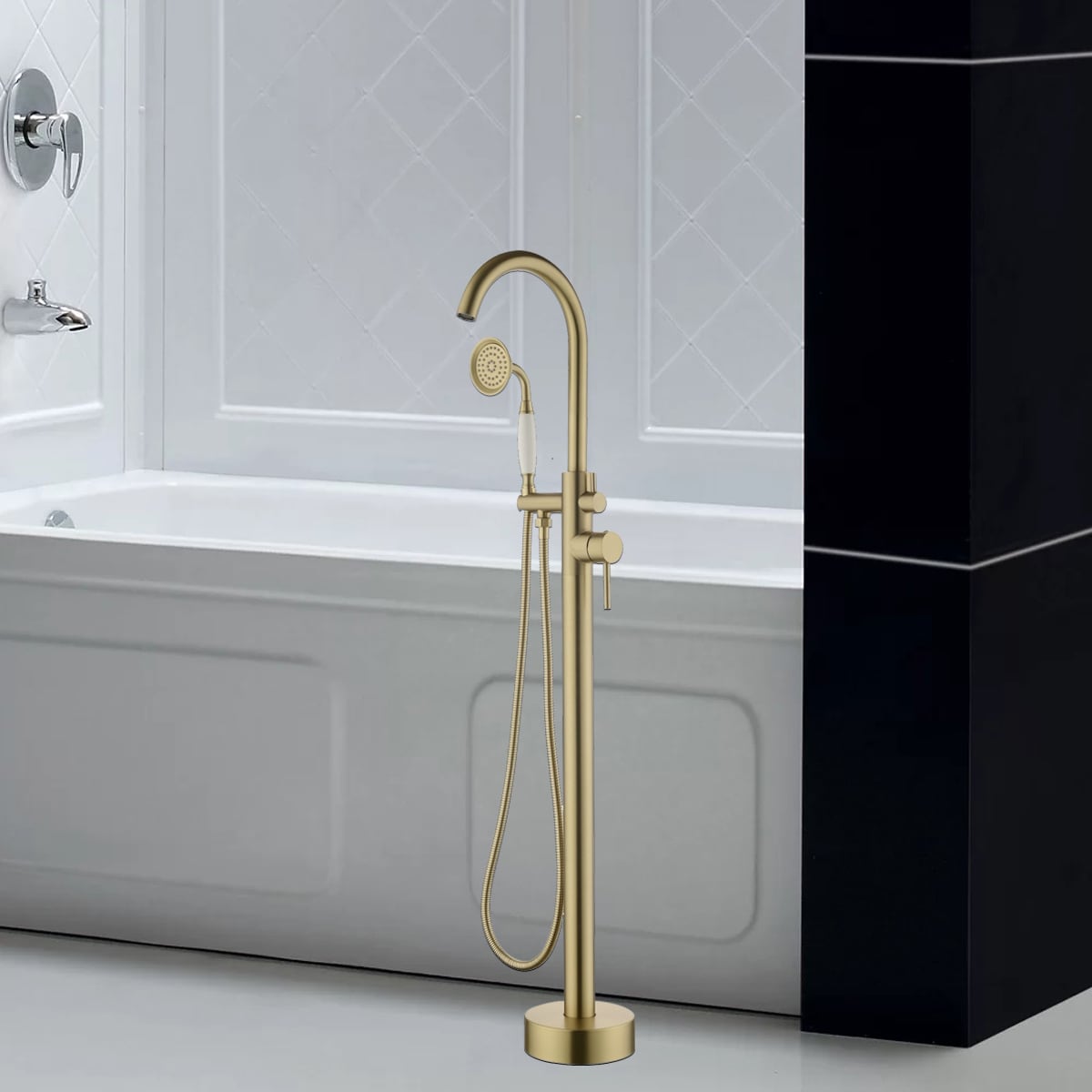Kahomvis TC-QPW6-9094 Roman-Tub-Faucets - View #3