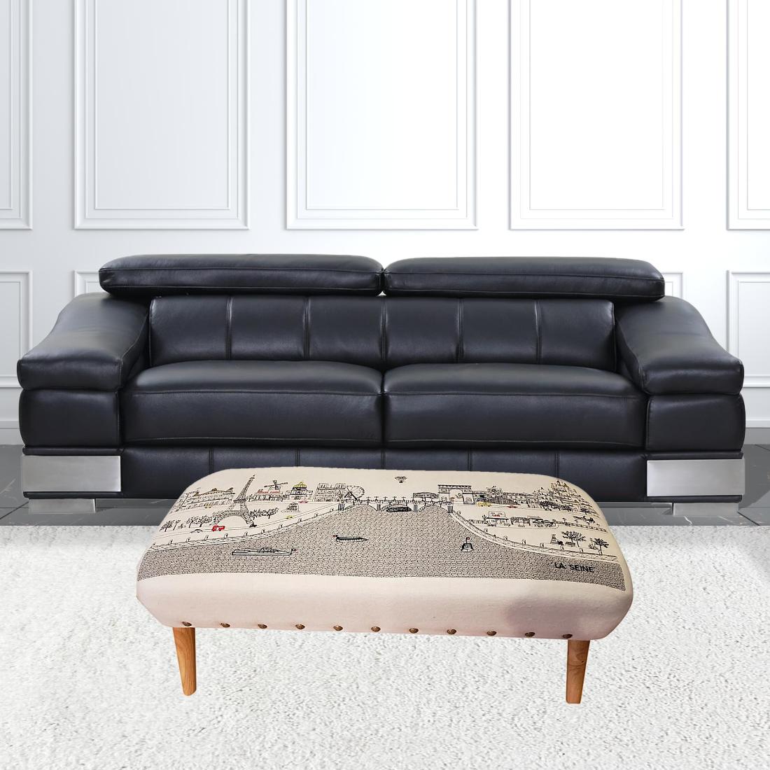 HomeRoots 4000480538 Indoor-Ottomans - View #2