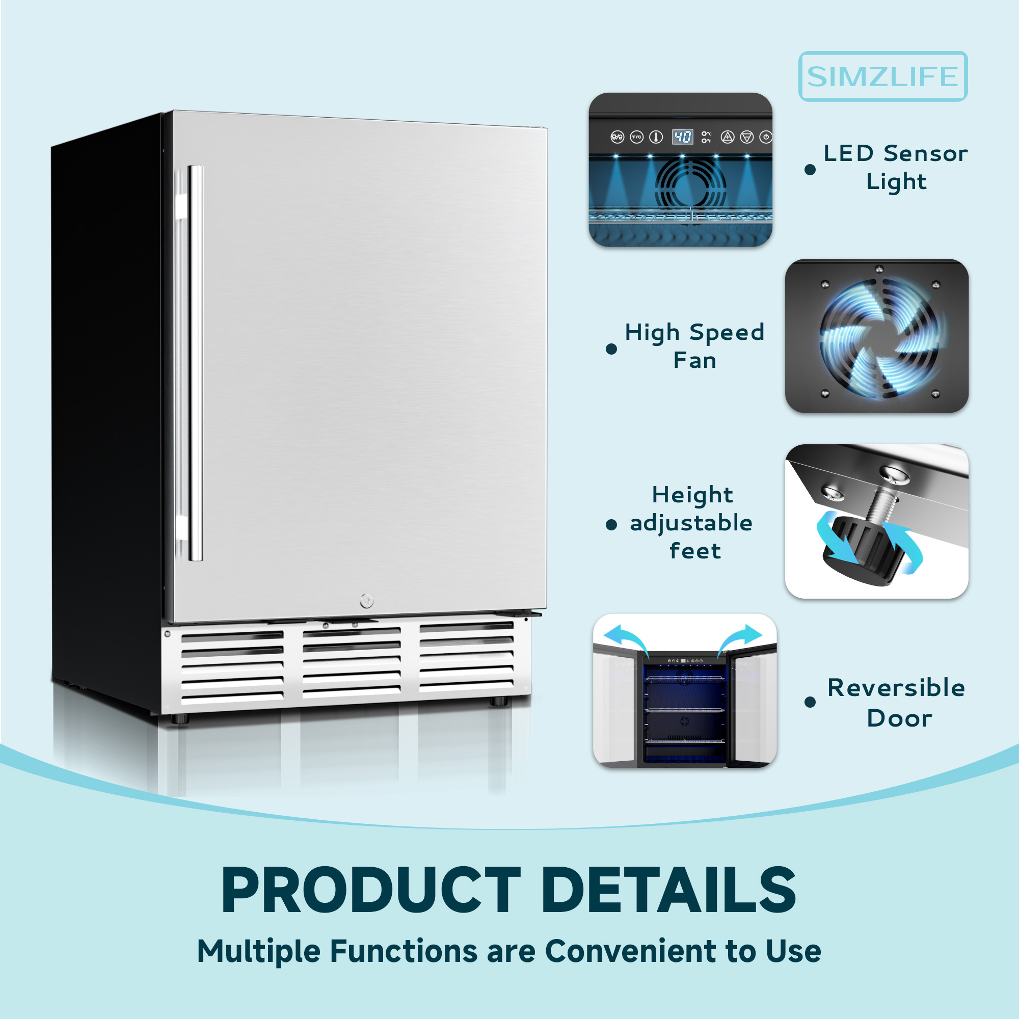 SIMZLIFE RUC-SD53 Beverage-Dispensers - View #2