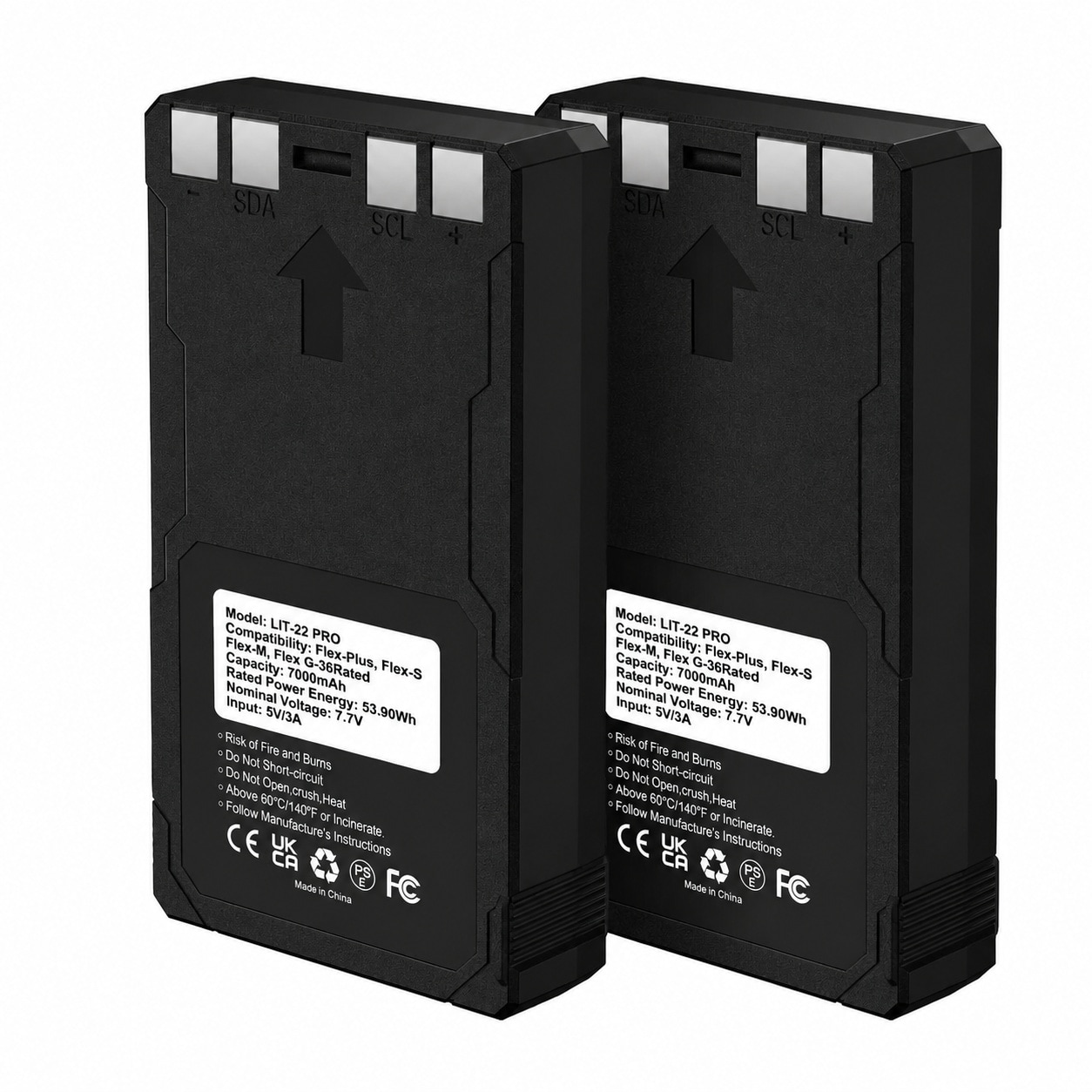 GAOLLY KHKFY 2 pack power supply for cellular trail camera compatible with Flex M Flex G36 Flex Plus Flex S Dark S Dark includes charging cable and