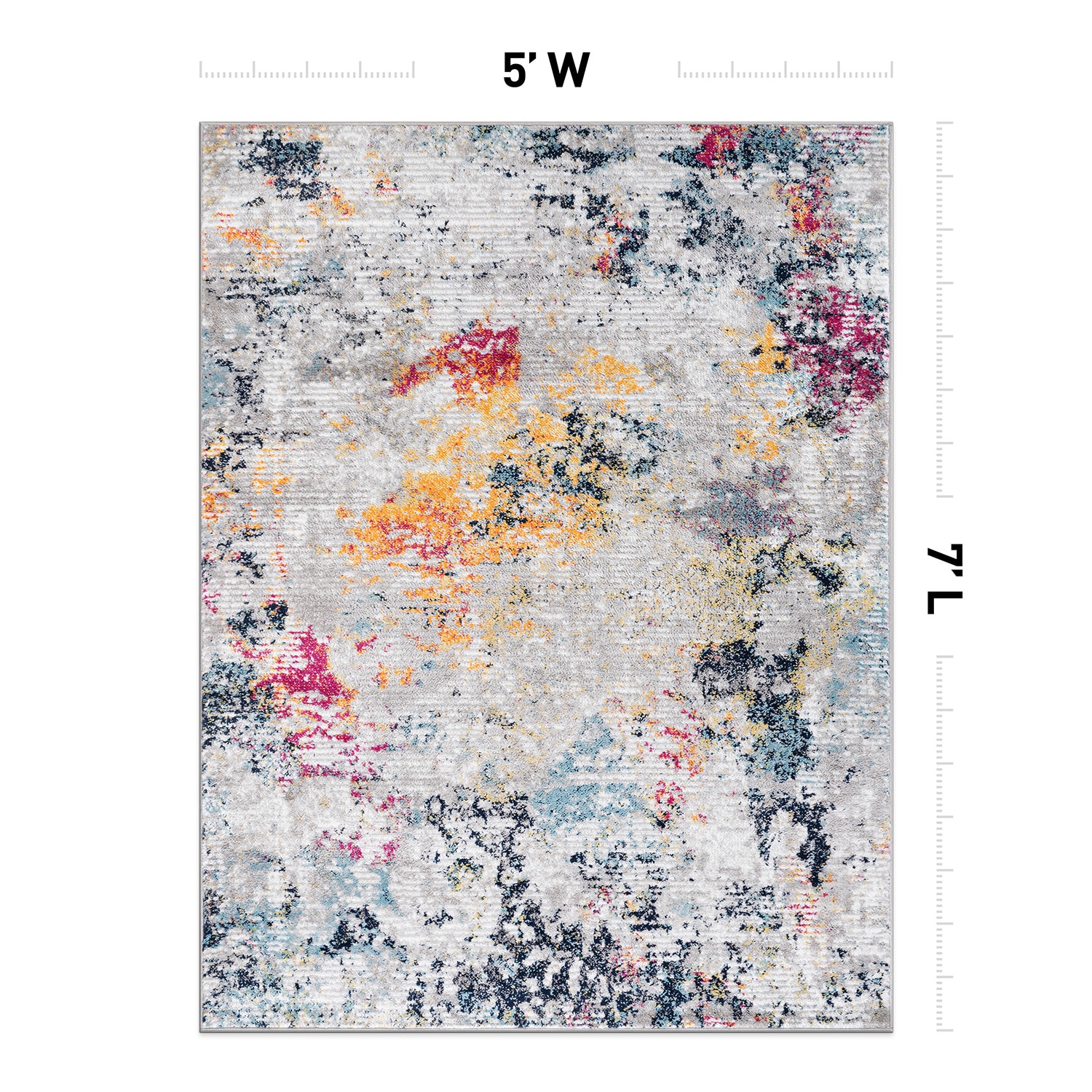World Rug Gallery 936MULTI5X7 rugs - View #3