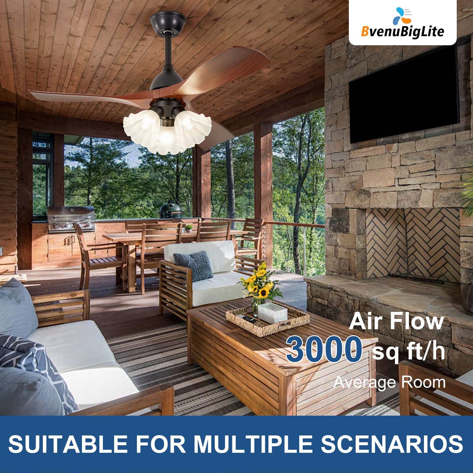 Dovanpaul 232-42A-BR Ceiling-Fans - View #5