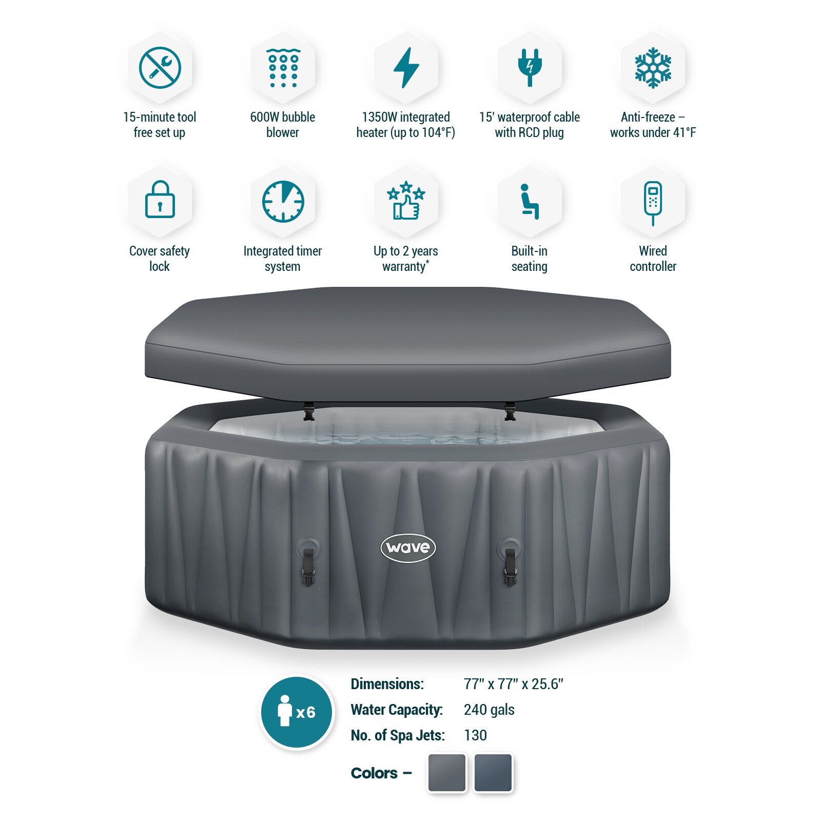 Wave AEG6DGRYUS spas - View #3