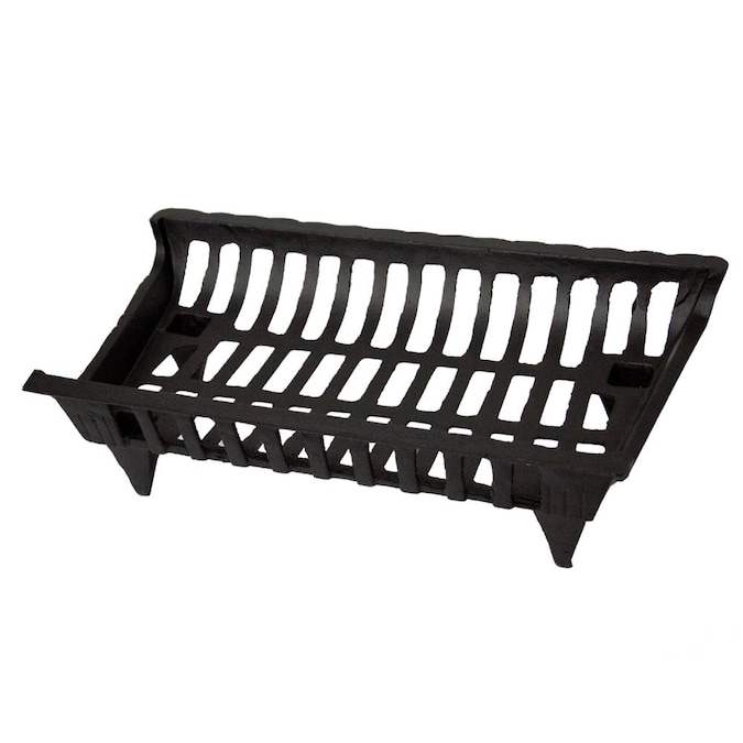 Cast Iron 24 In 13 Bar Fireplace Grate, Cleaning Cast Iron Fireplace Grate