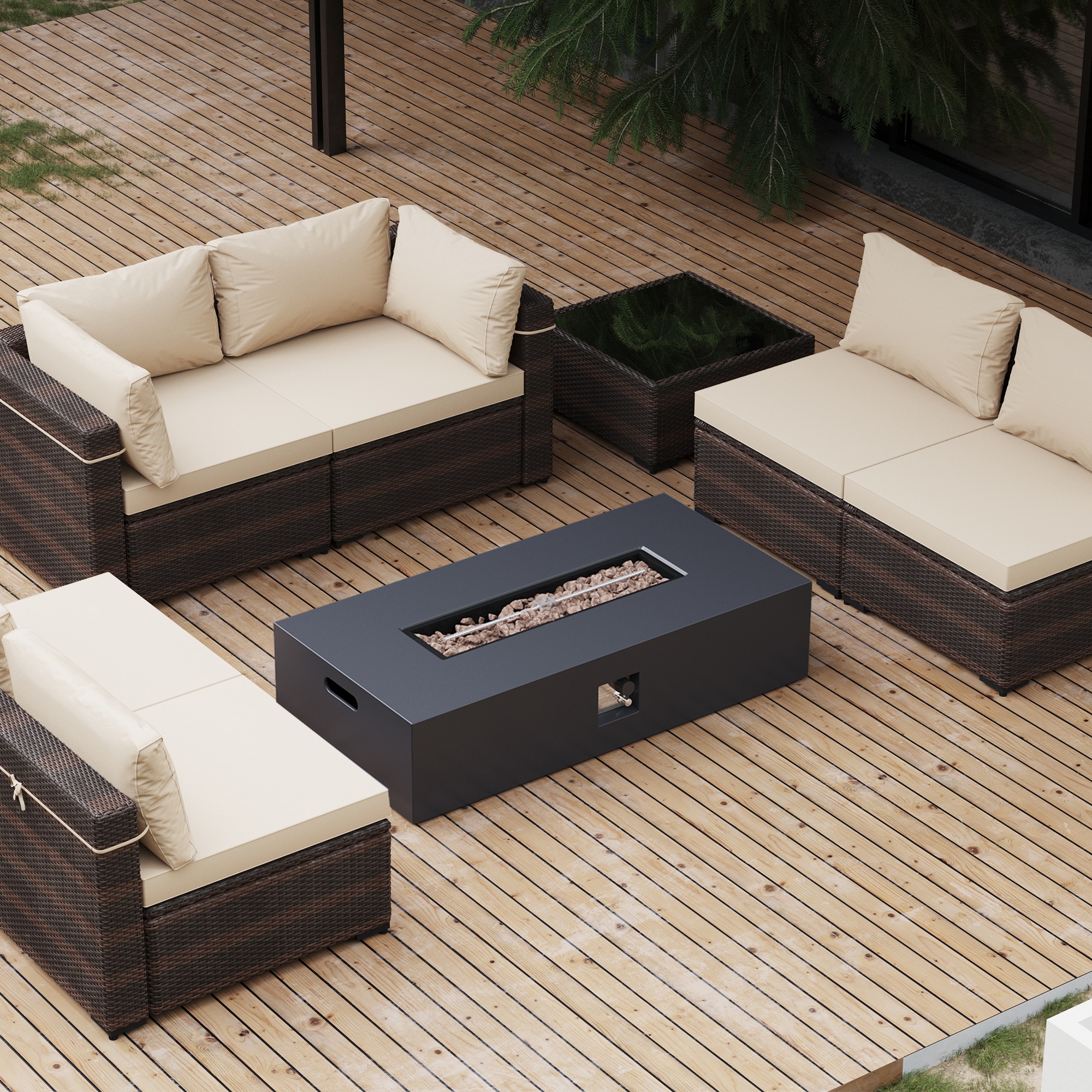 Patio Watcher SF123-B56DK Patio-Conversation-Sets - View #5