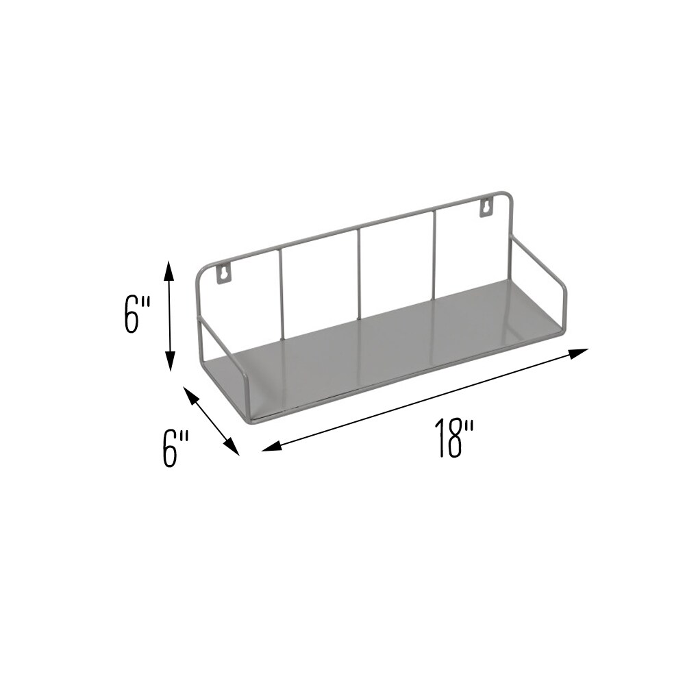 Honey-Can-Do SHF-09795 Wall-Mounted-Shelving - View #3