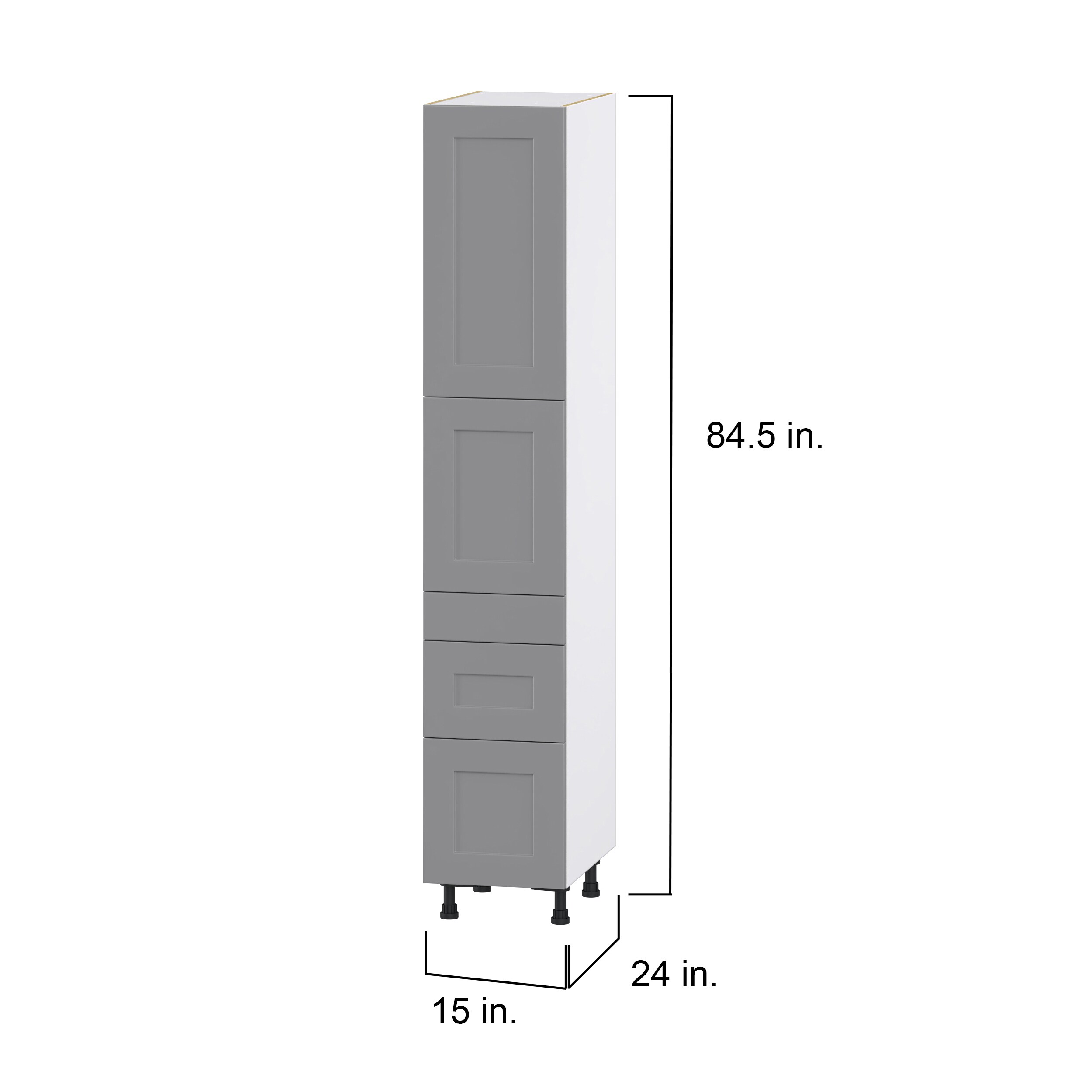 Hugo&Borg DST3D152484.5I2-BM Cabinets-Kitchen - View #4