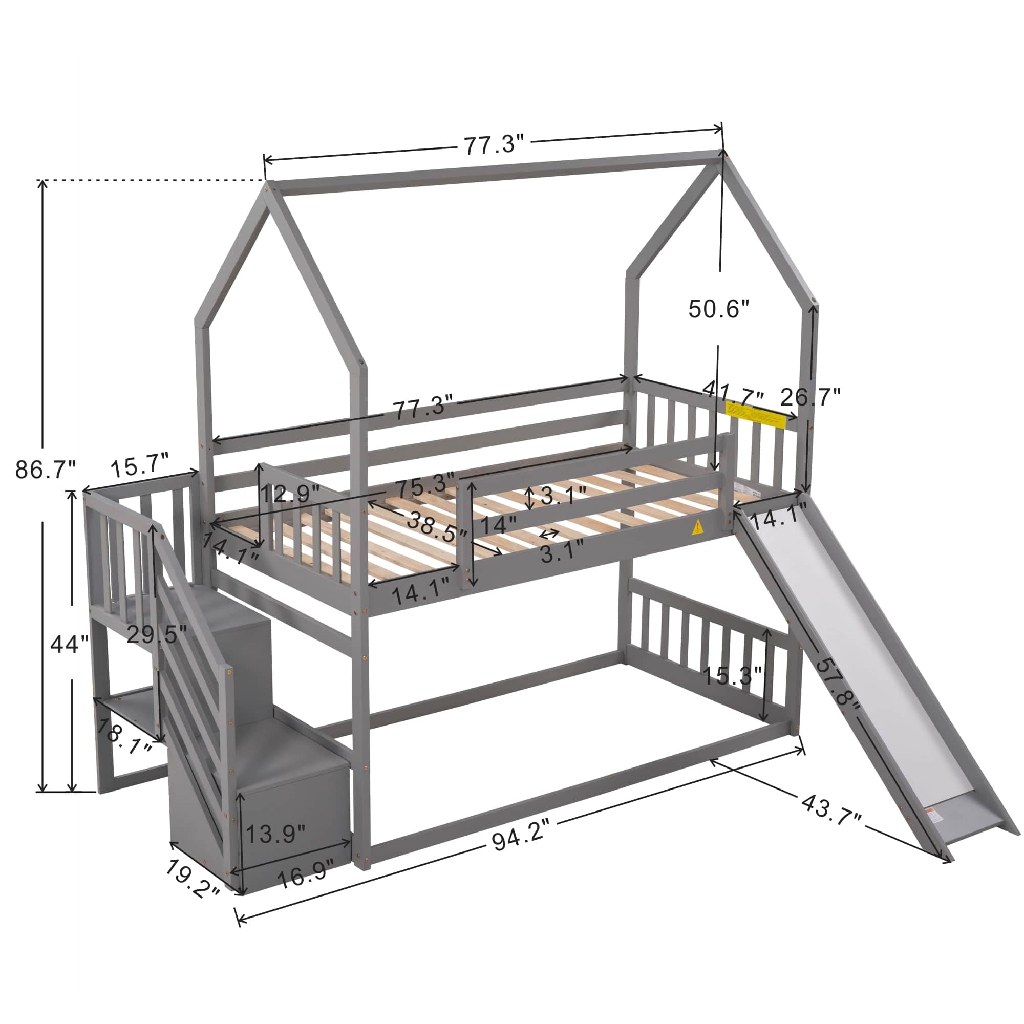 Qualler BWM000904E Bunk-Beds - View #11
