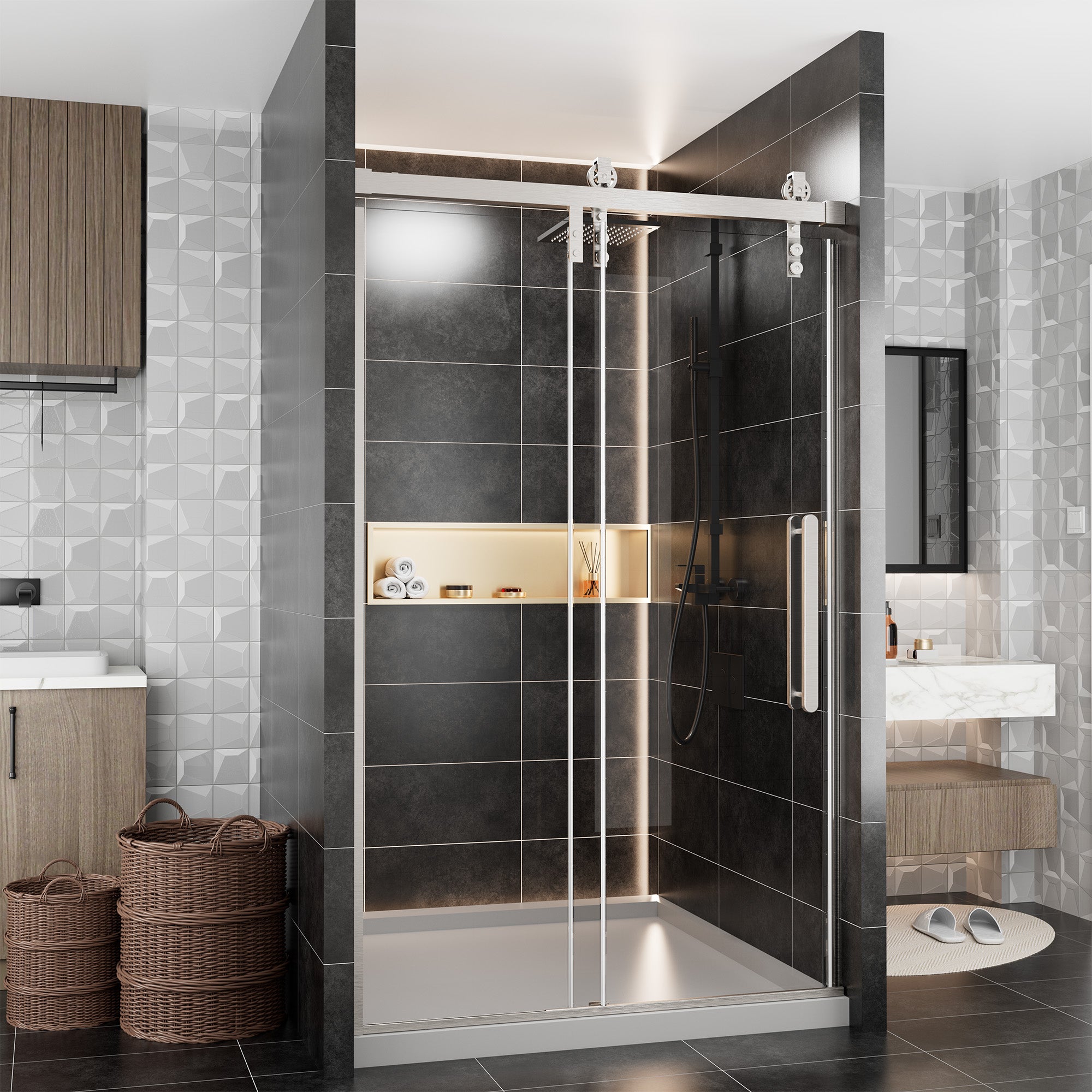 Boyel Living BL-GN12-4876BN Shower-Doors - View #3