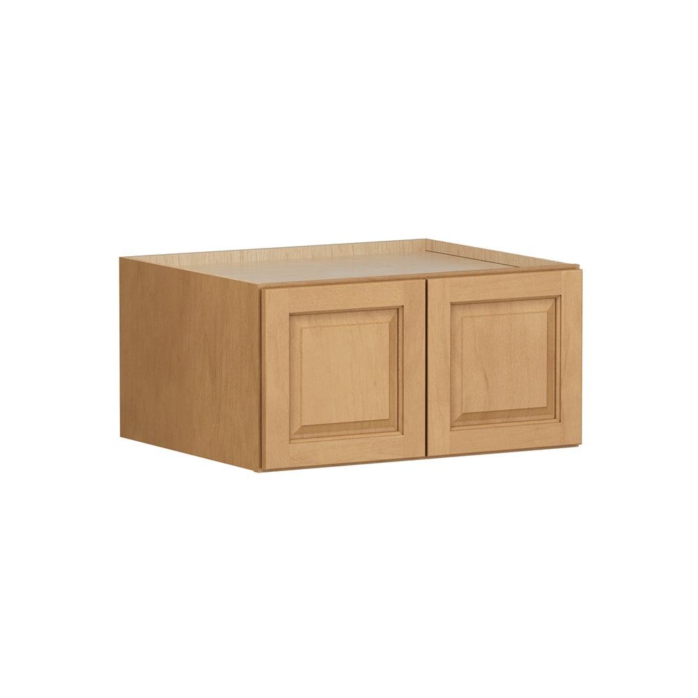 Shenandoah Stemson 30-in W x 12-in H x 24-in D Rye Stained Wall Fully Assembled Cabinet Raised Panel Raised panel