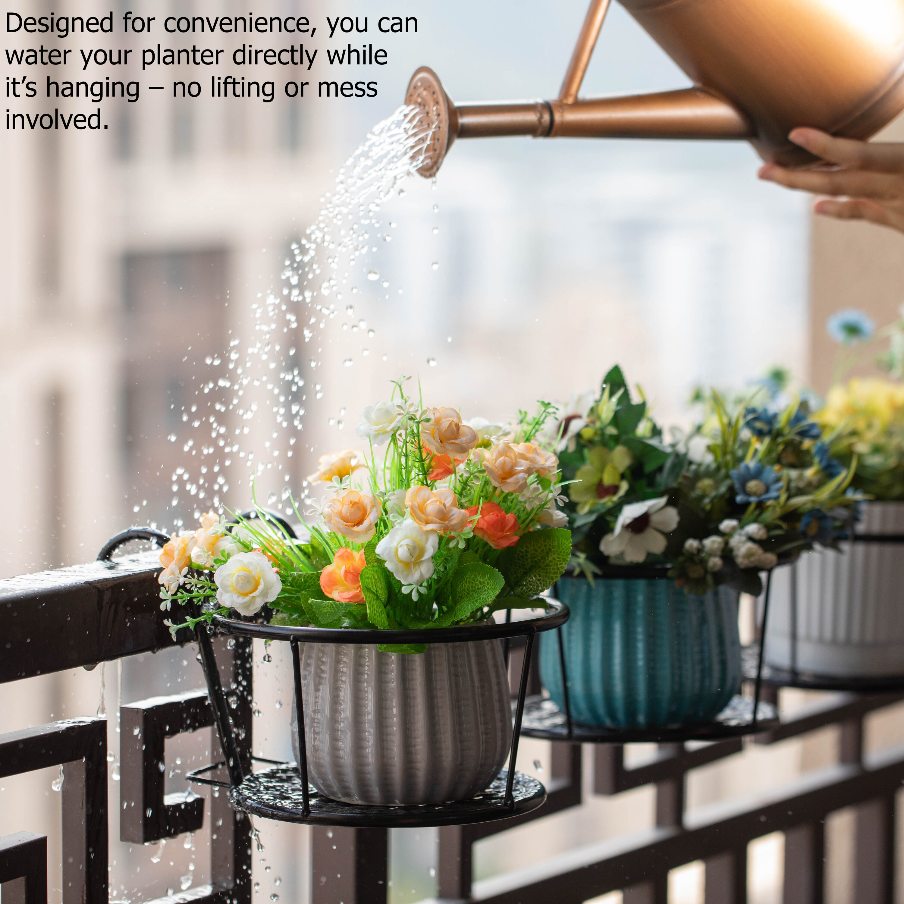 Gardenised QI004833 Planter-Window-Box - View #4