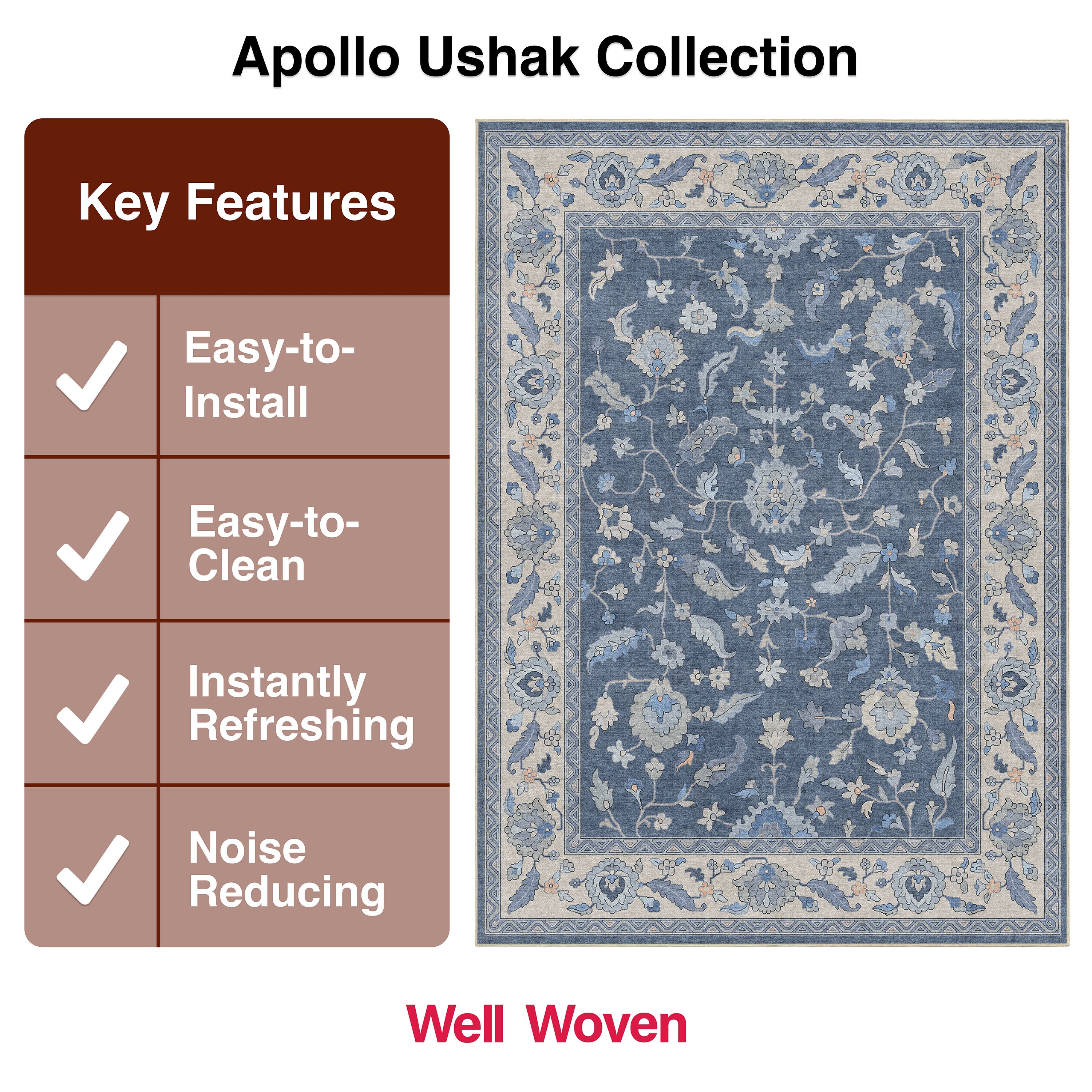 Well Woven W-US-01B-2 rugs - View #7