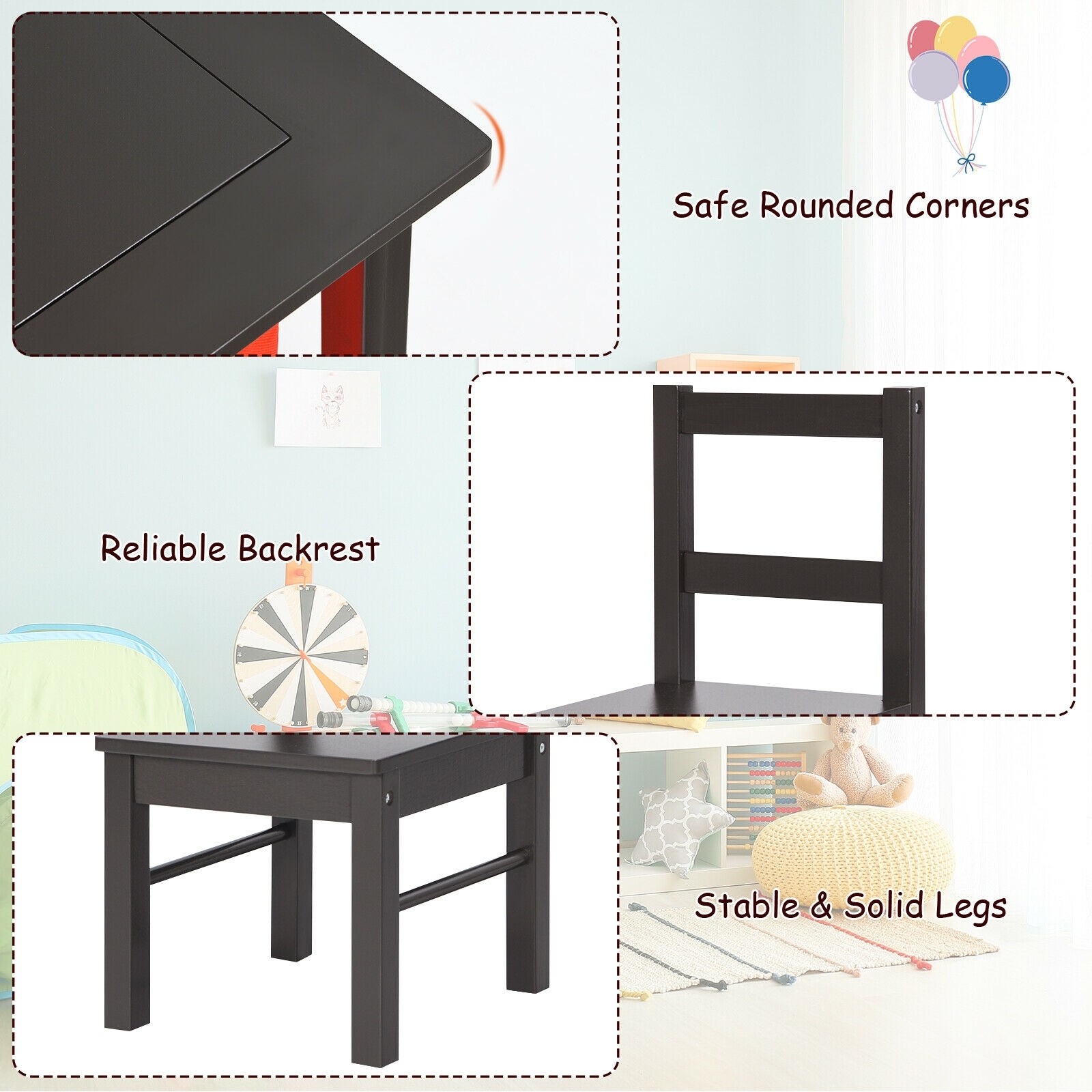 SUGIFT ZMLW014SUGHY1368 Kids-Play-Tables - View #4
