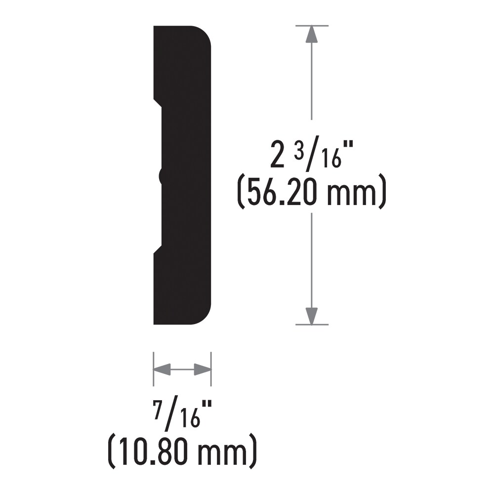 RELIABILT 1-HEM8 Baseboard-Moulding - View #4