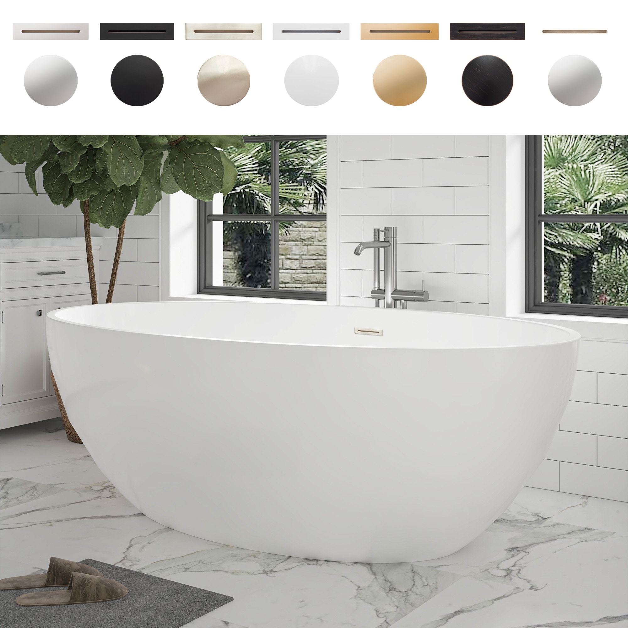 Vanity Art VA6834-L-BN bathtubs - View #3