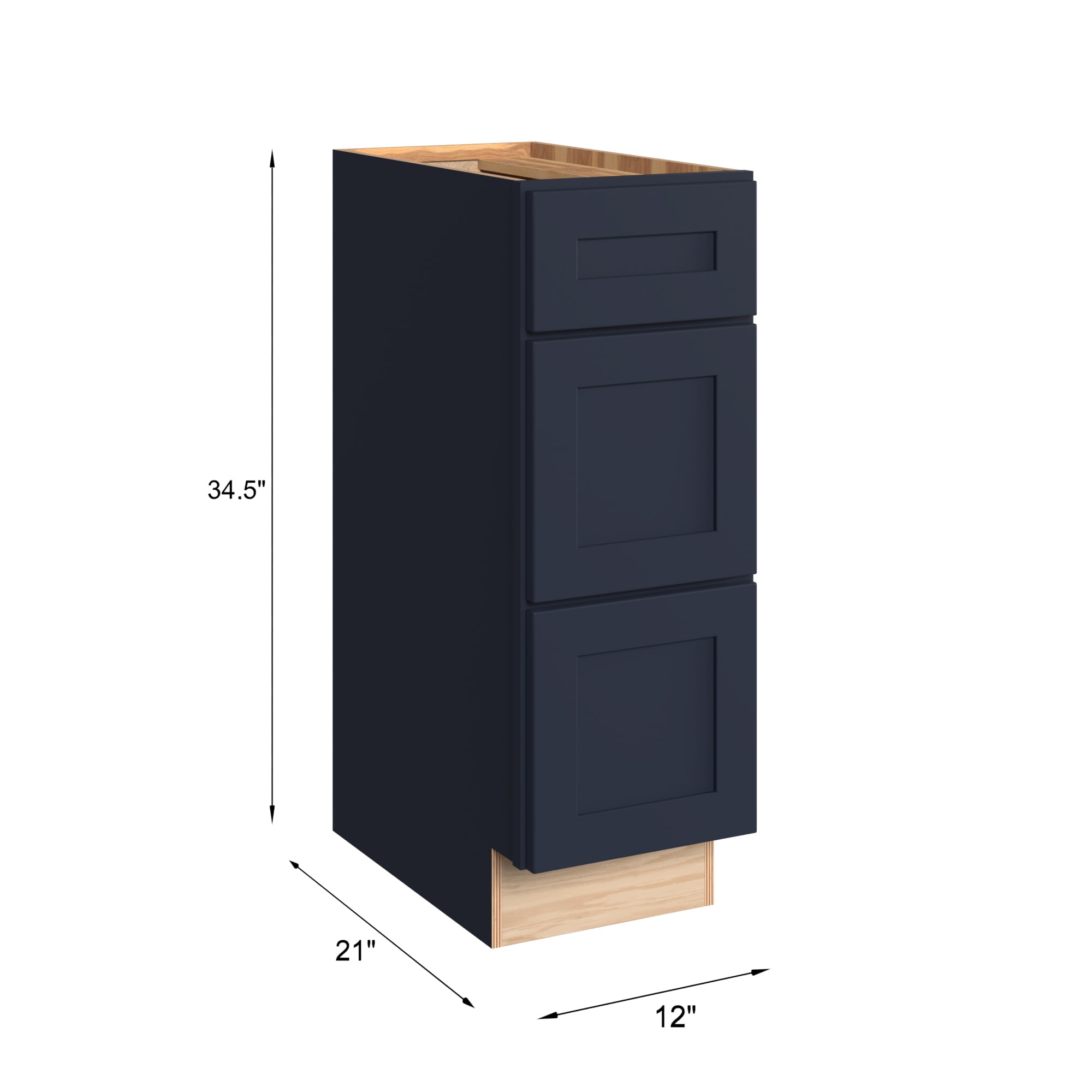 KraftMaid Momentum VBD122134.3G77 vanities - View #3