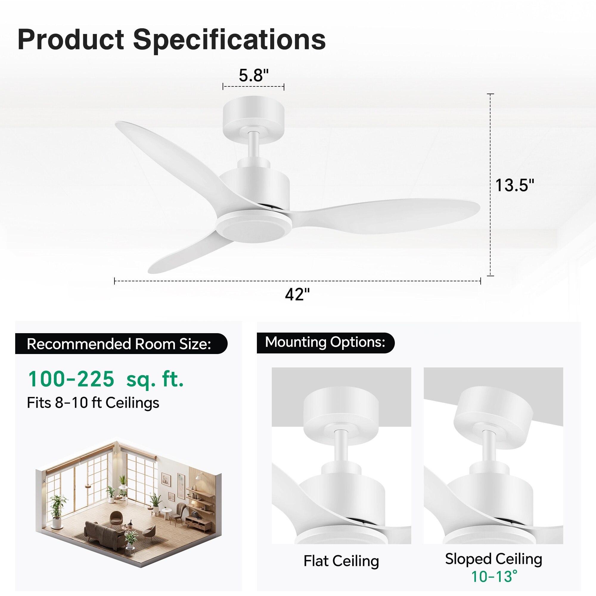 Flashwind 30023-AW-NL-T Ceiling-Fans - View #3