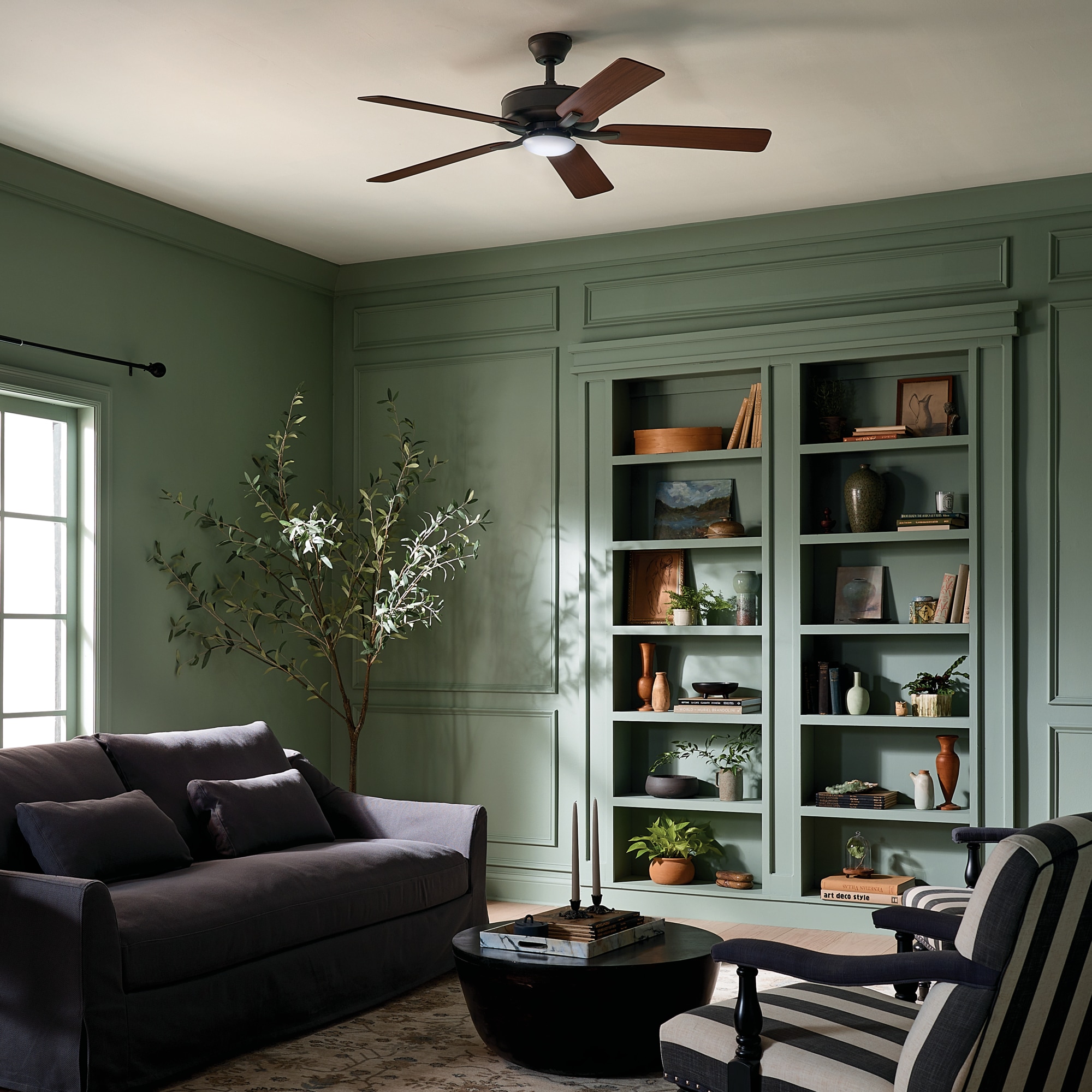 Kichler 330019SNB Ceiling-Fans - View #6