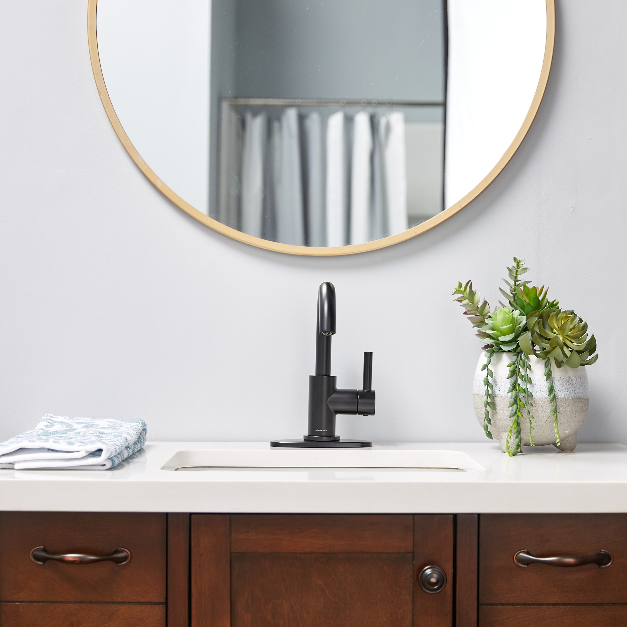 allen + roth 67691W-627001 Lavatory-Faucets - View #7