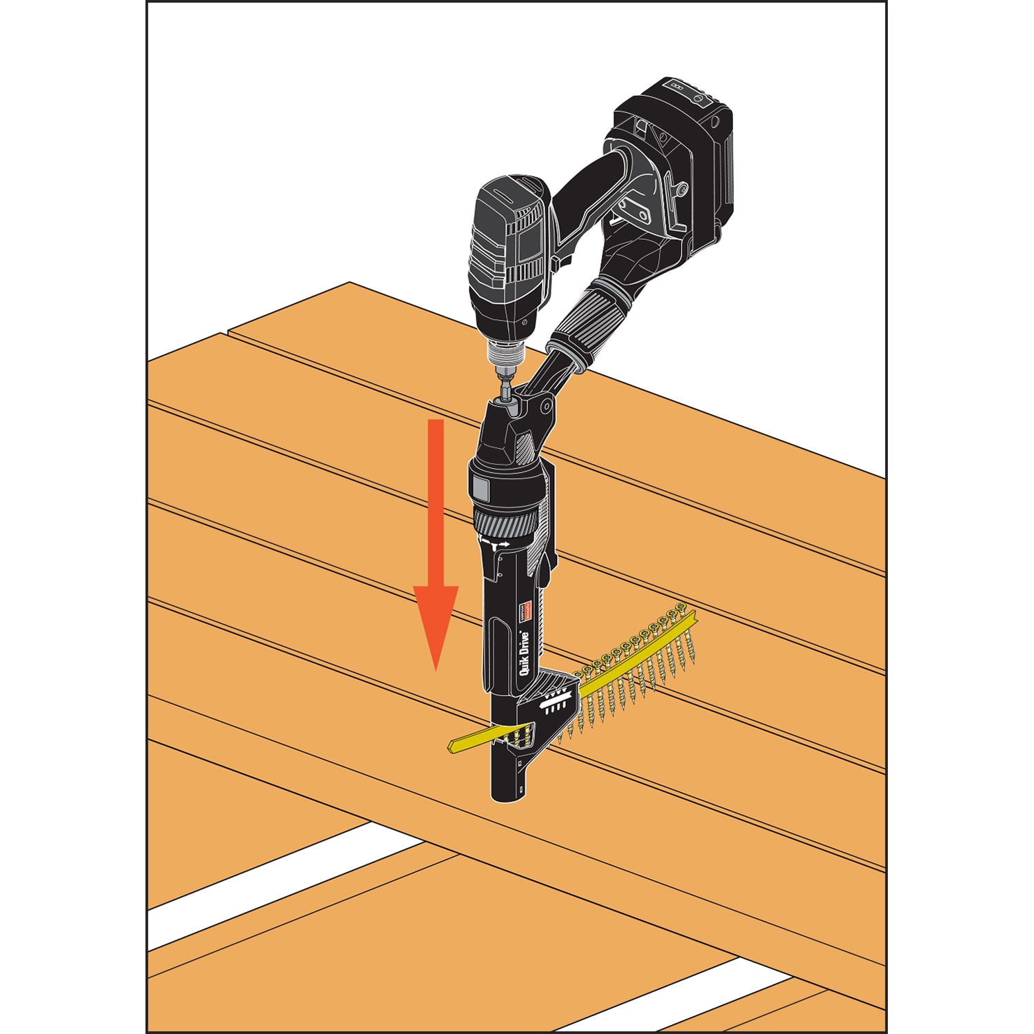QUIK DRIVE BY SIMPSON STRONG TIE QDPROJECTPRO b100230 - View #8