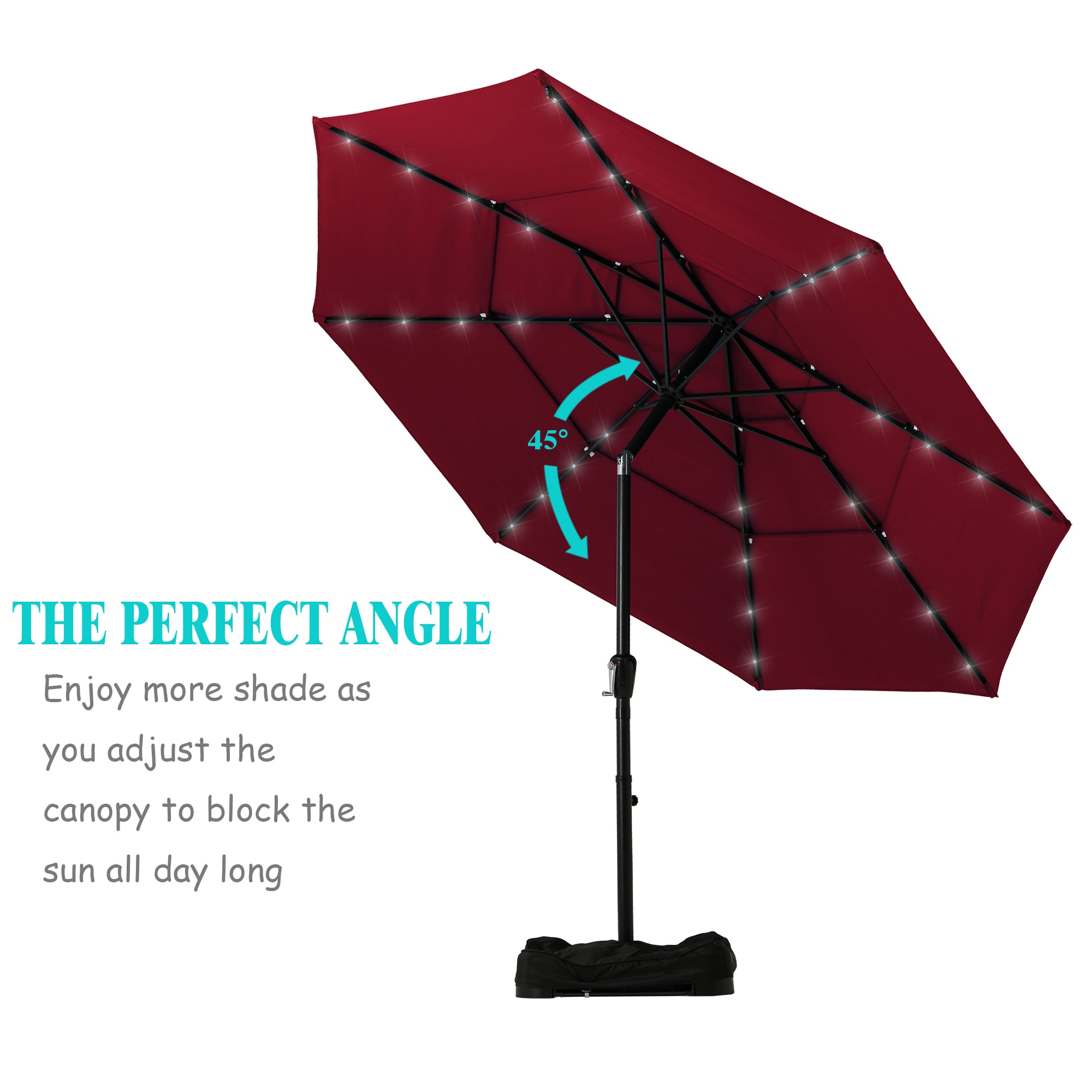 Clihome CLI-21ED42-1-RD Umbrellas-2 - View #6