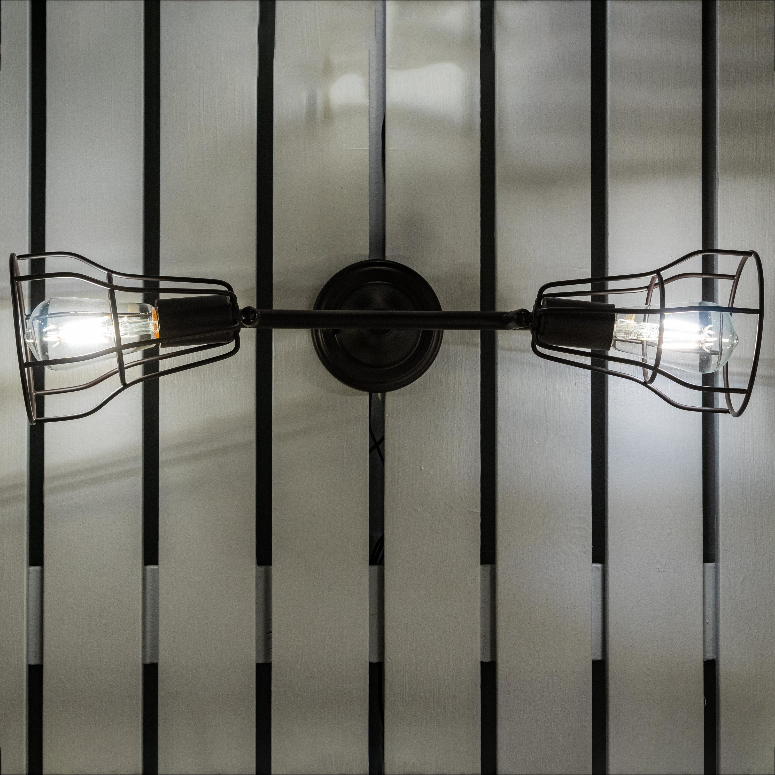 Urban Loft 14'' Bronze Adjustable Bell-Shaped Vanity Light