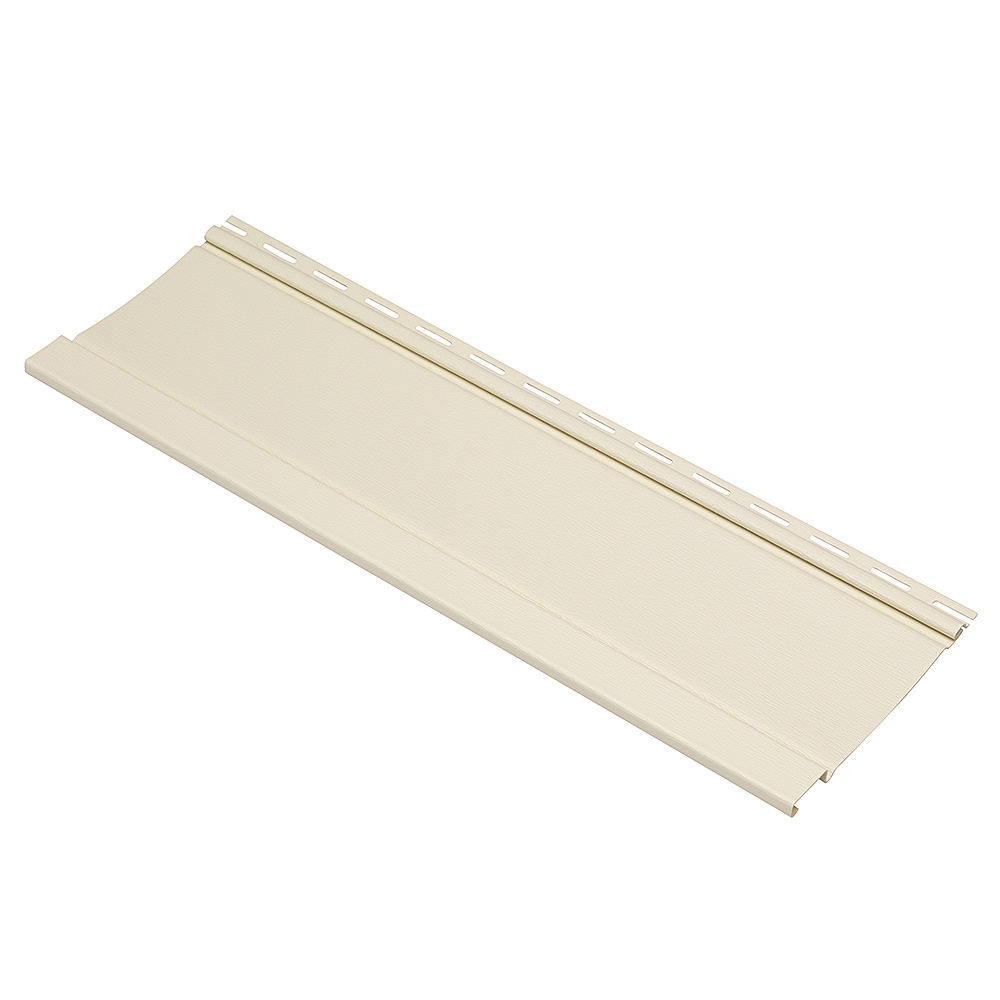 Durabuilt 480 Vinyl Siding Sample Board And Batten Cream at Lowes.com