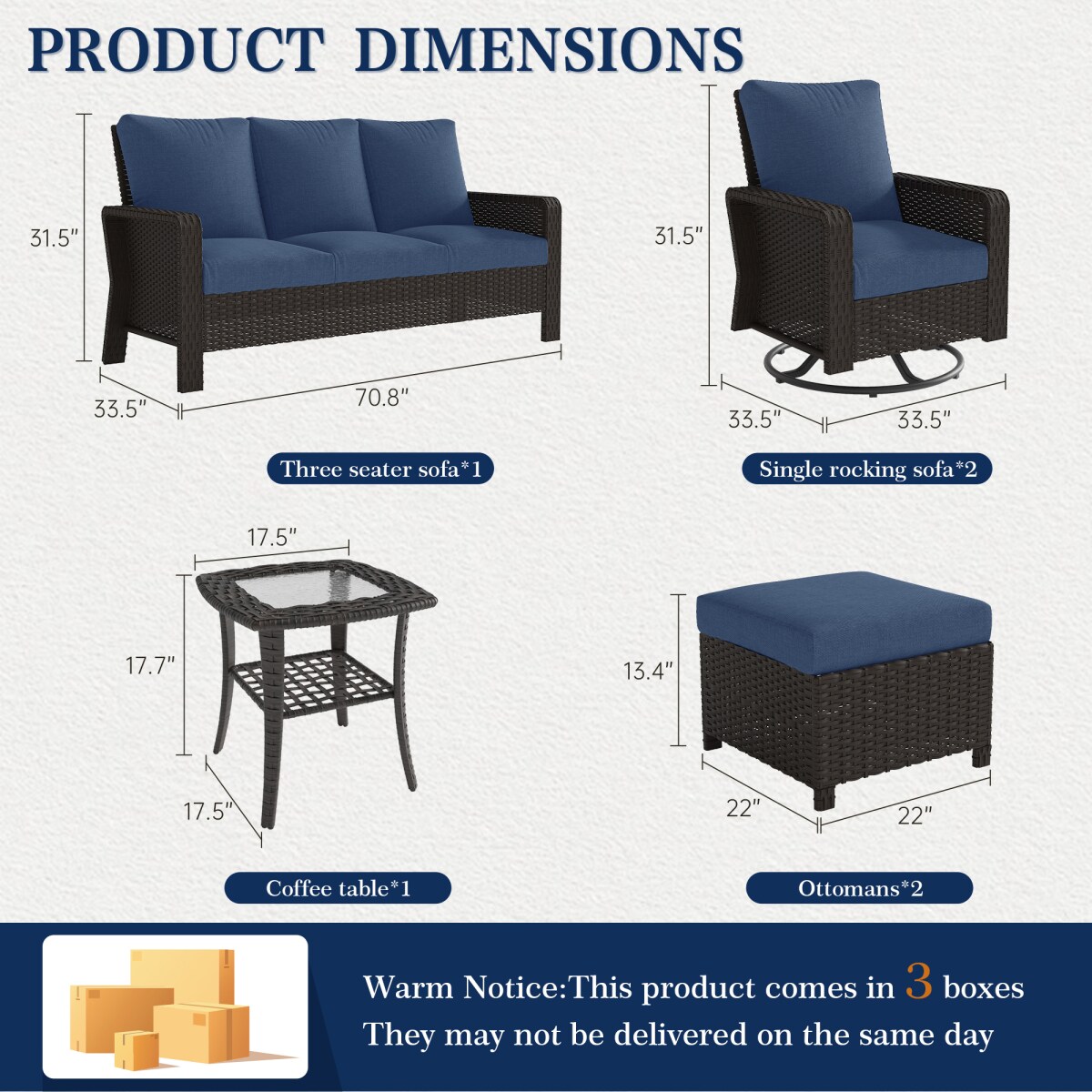 Streamdale Furniture W5382S00017 Patio-Conversation-Sets - View #4