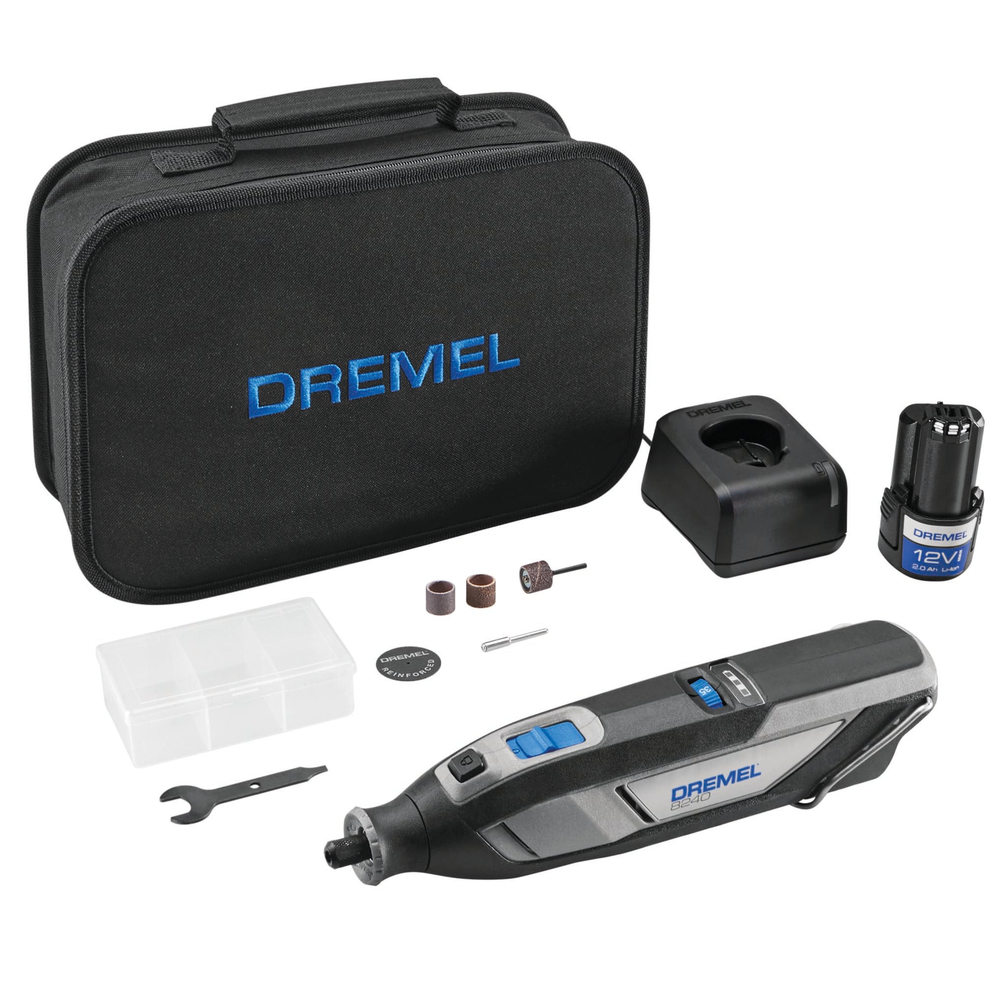 Dremel 8240 Variable 12-volt 2-Amp Multipurpose Cordless Rotary Tool Kit (Battery & Charger Included)