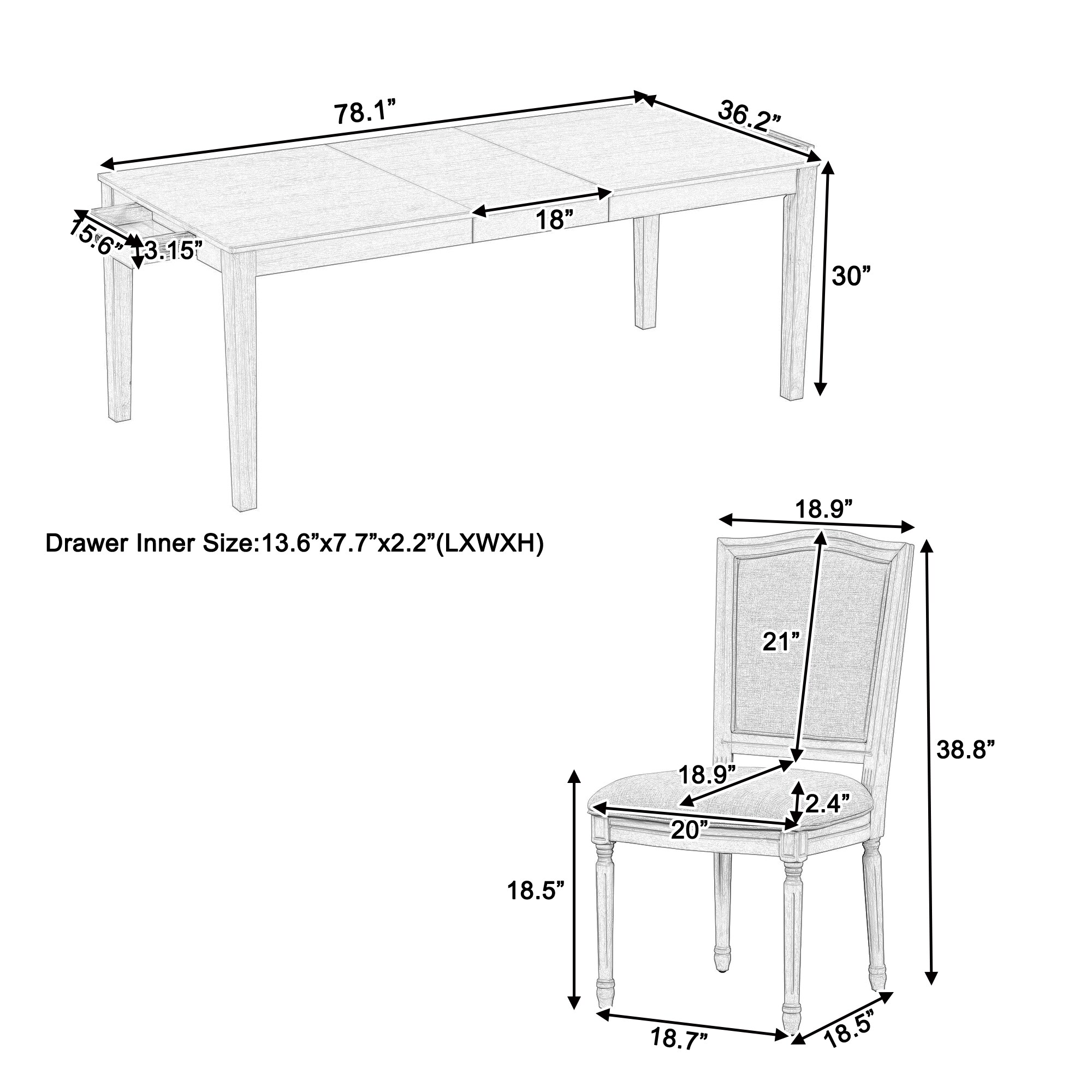 ModernLuxe SP000078AAN Dining-Sets - View #17