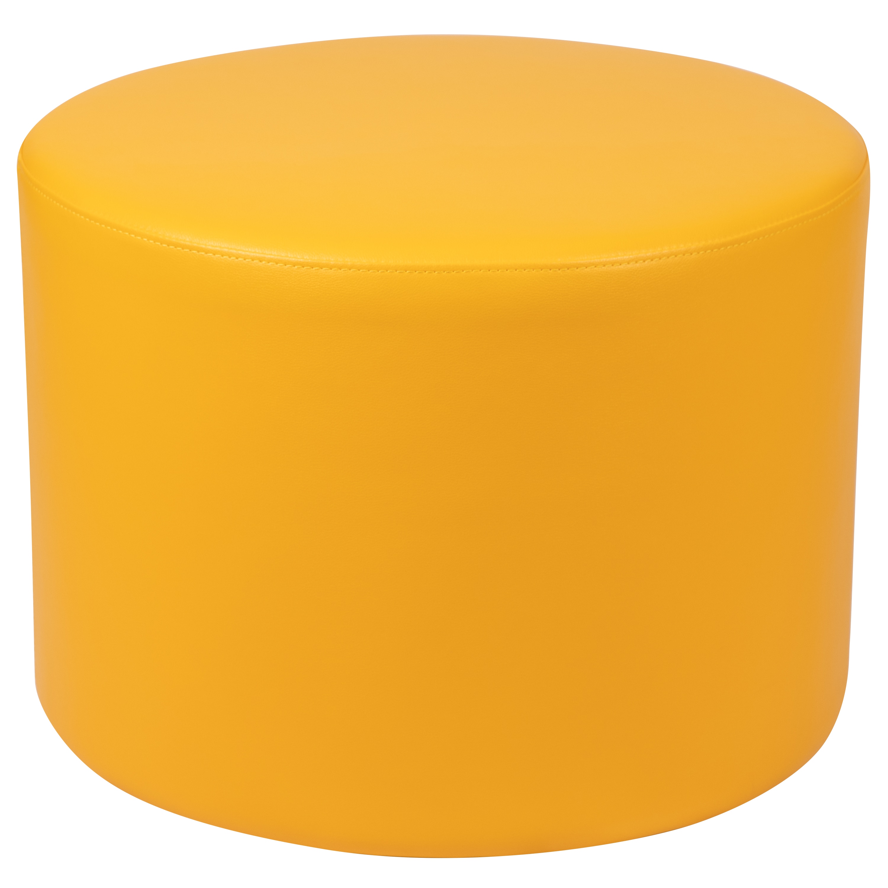 Flash Furniture 889142945819 Modern Yellow Vinyl Accent Chair
