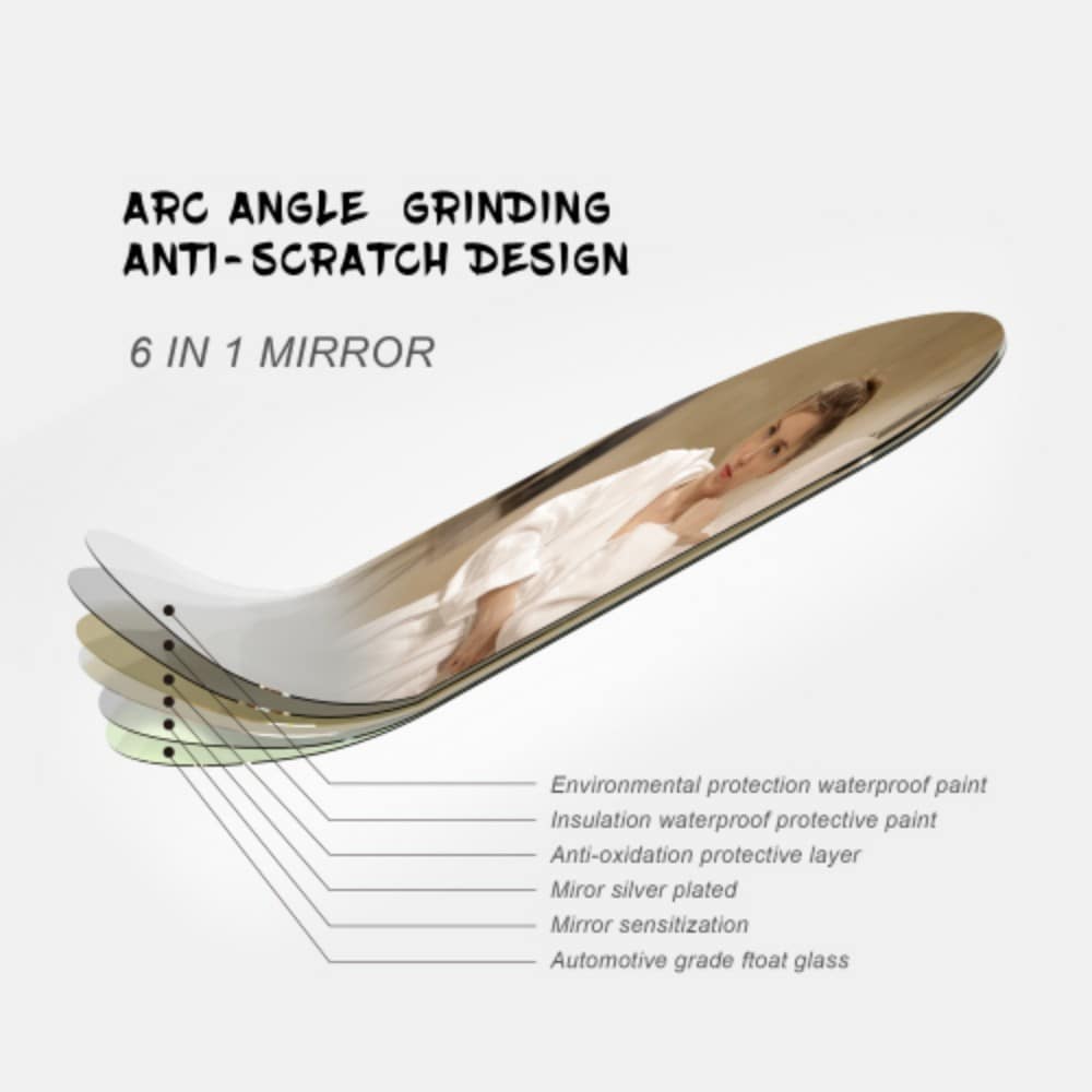 AAZJ BG-BG-3220-O Framed-Bath-Mirrors - View #12